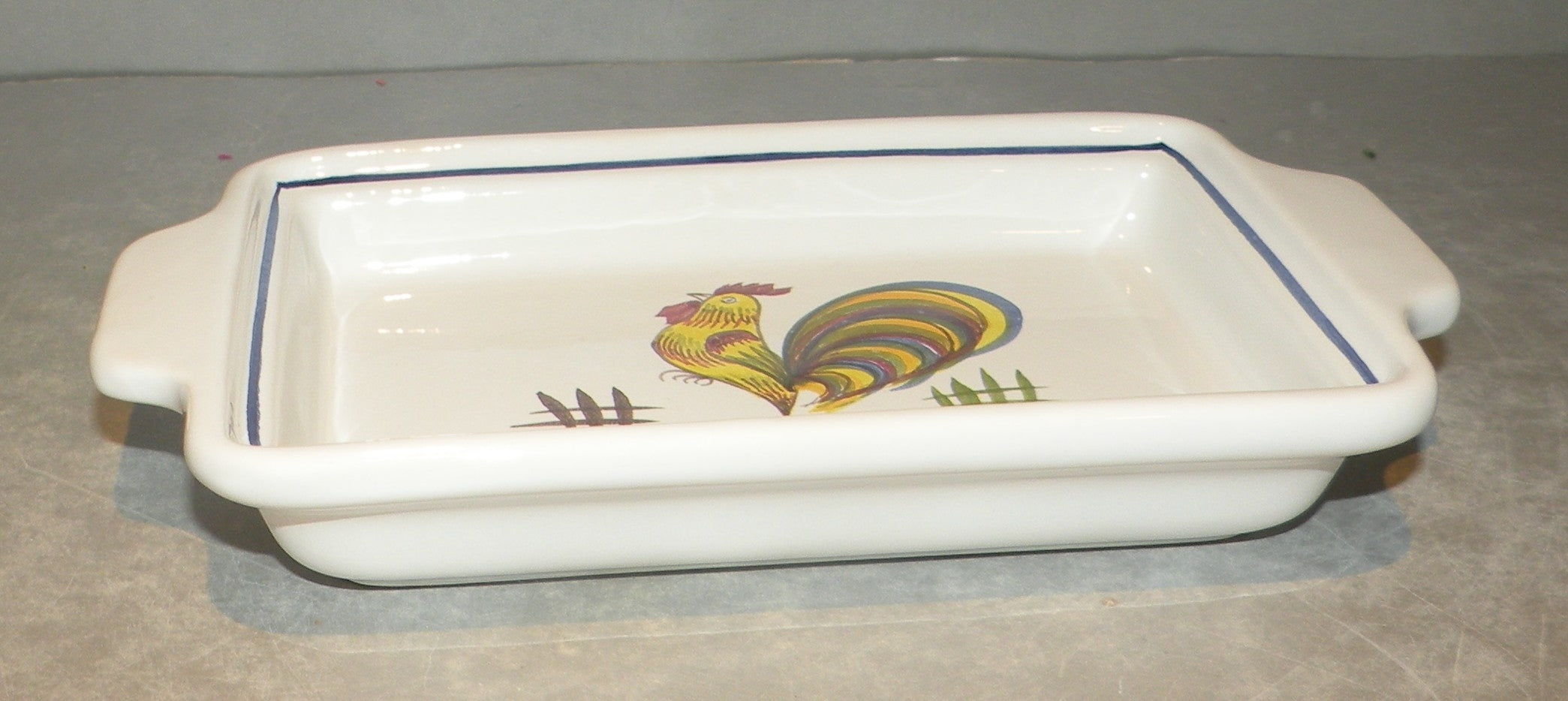 Butter dish, Coq Francais
