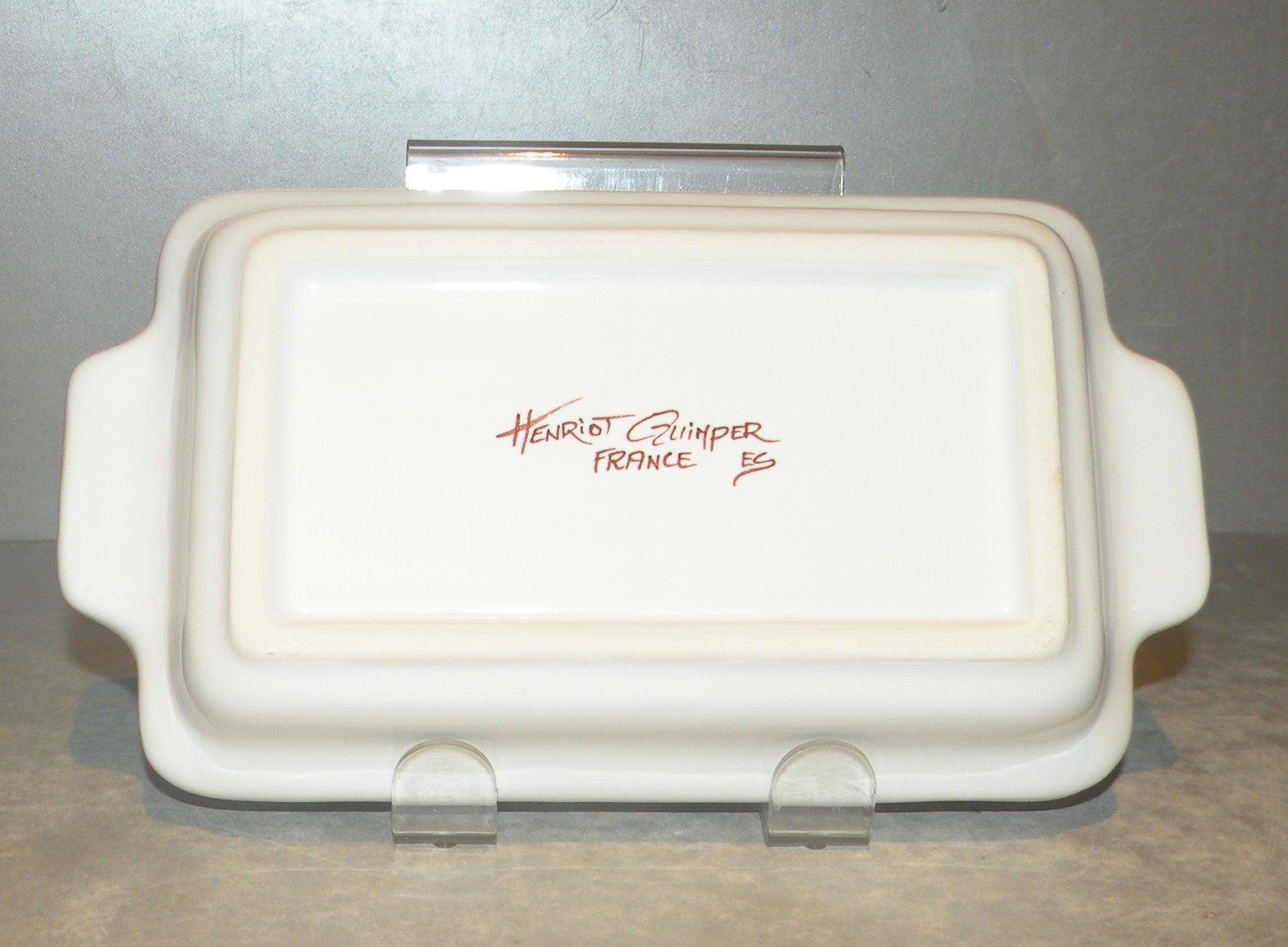 Butter dish, Coq Francais
