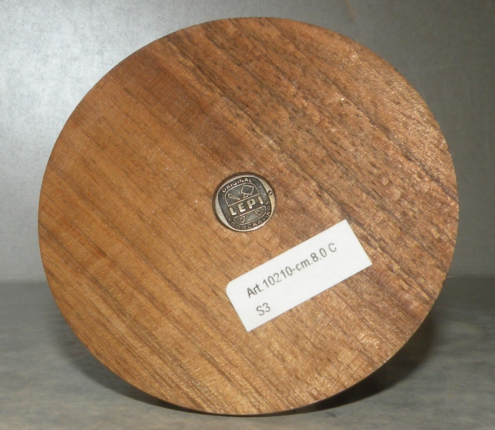 Holy Family on base of walnutwood ( 10210-S3 )