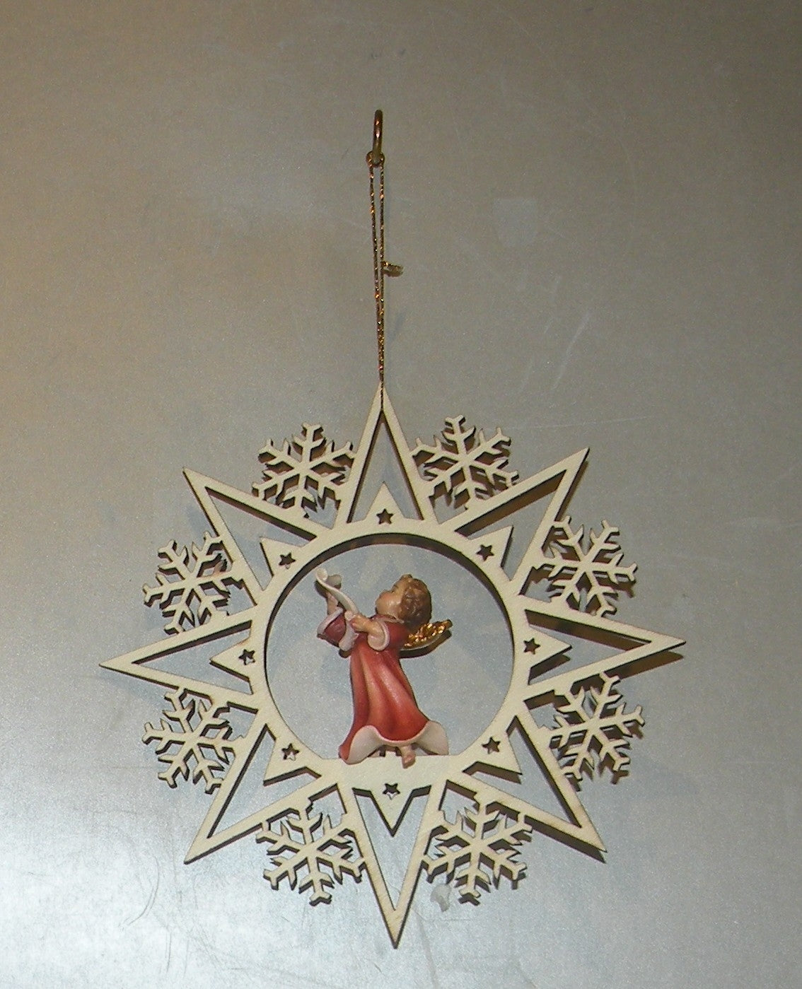 Angel singing on a Star - 08001-H
