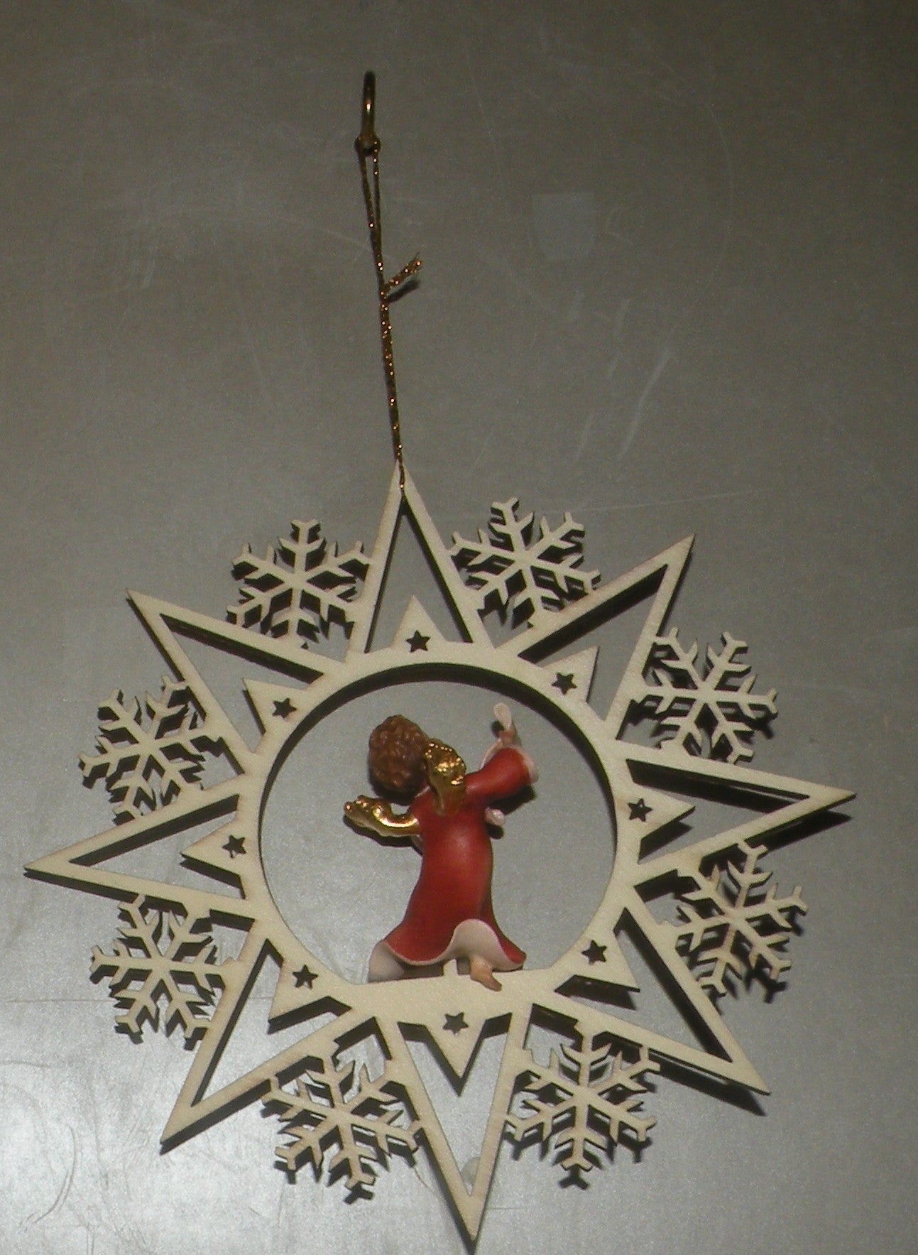 Angel singing on a Star - 08001-H