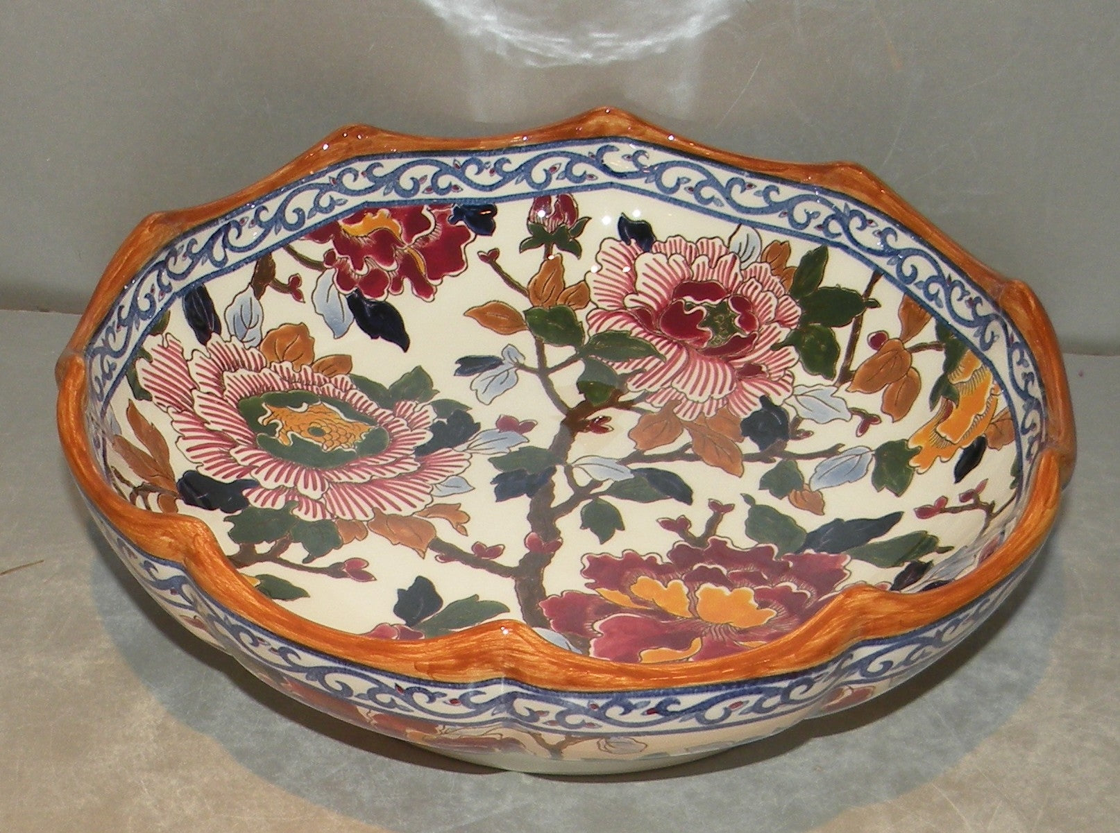 Fruit, Melon Bowl, Pivoines