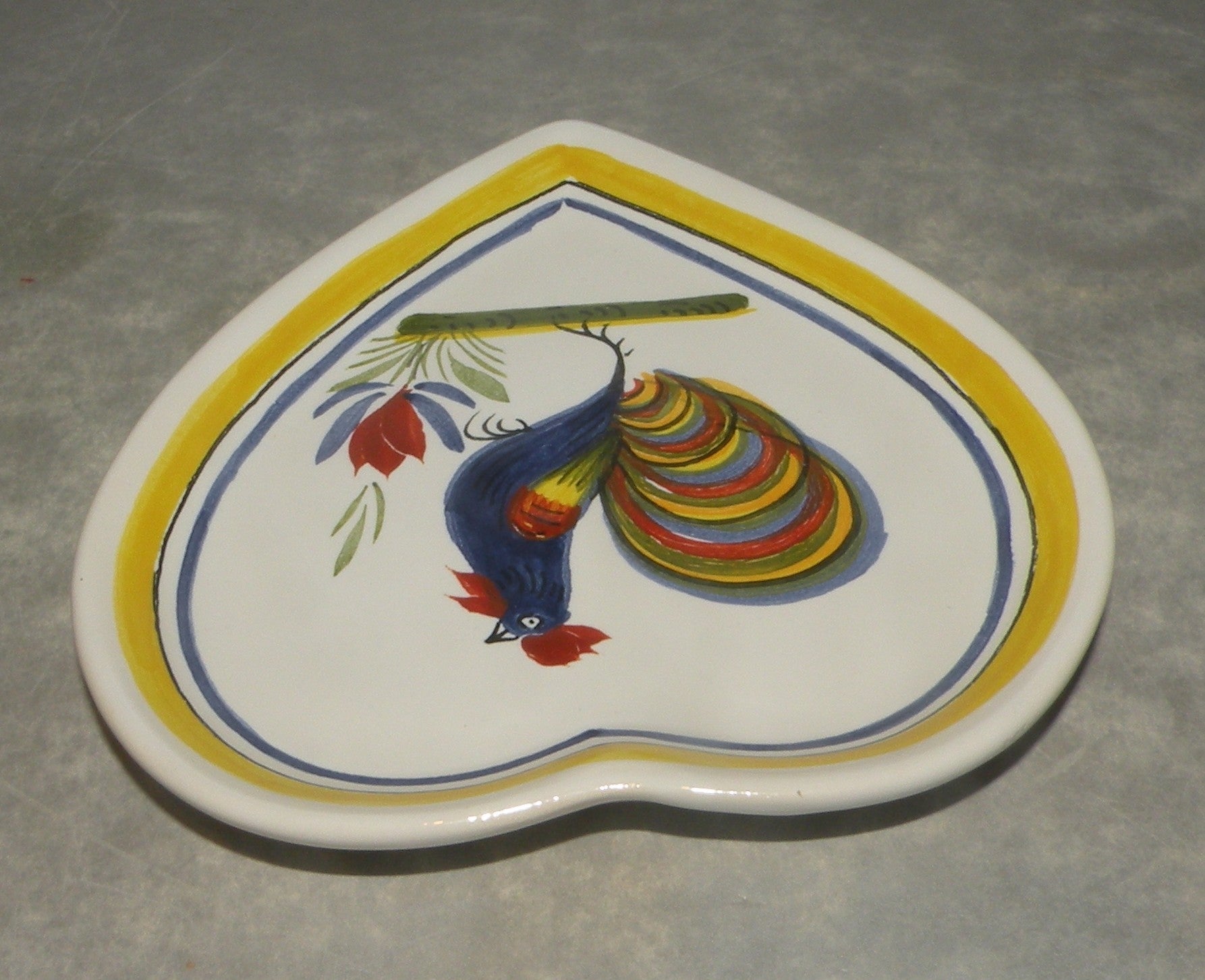 Heart dish, Henriot Coq