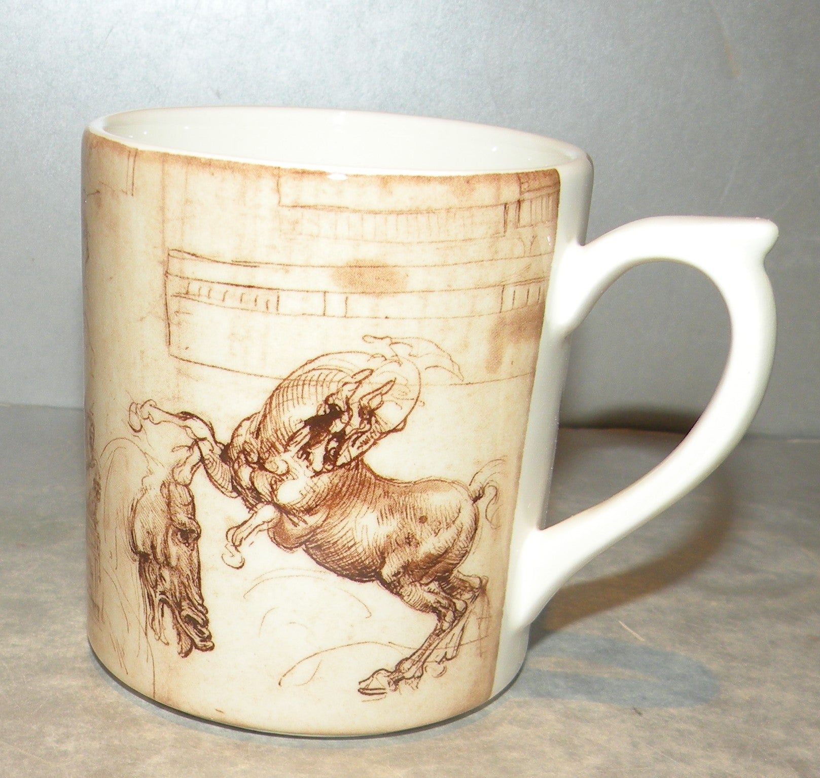 Coffee Mug Horse , Leonard de Vinci