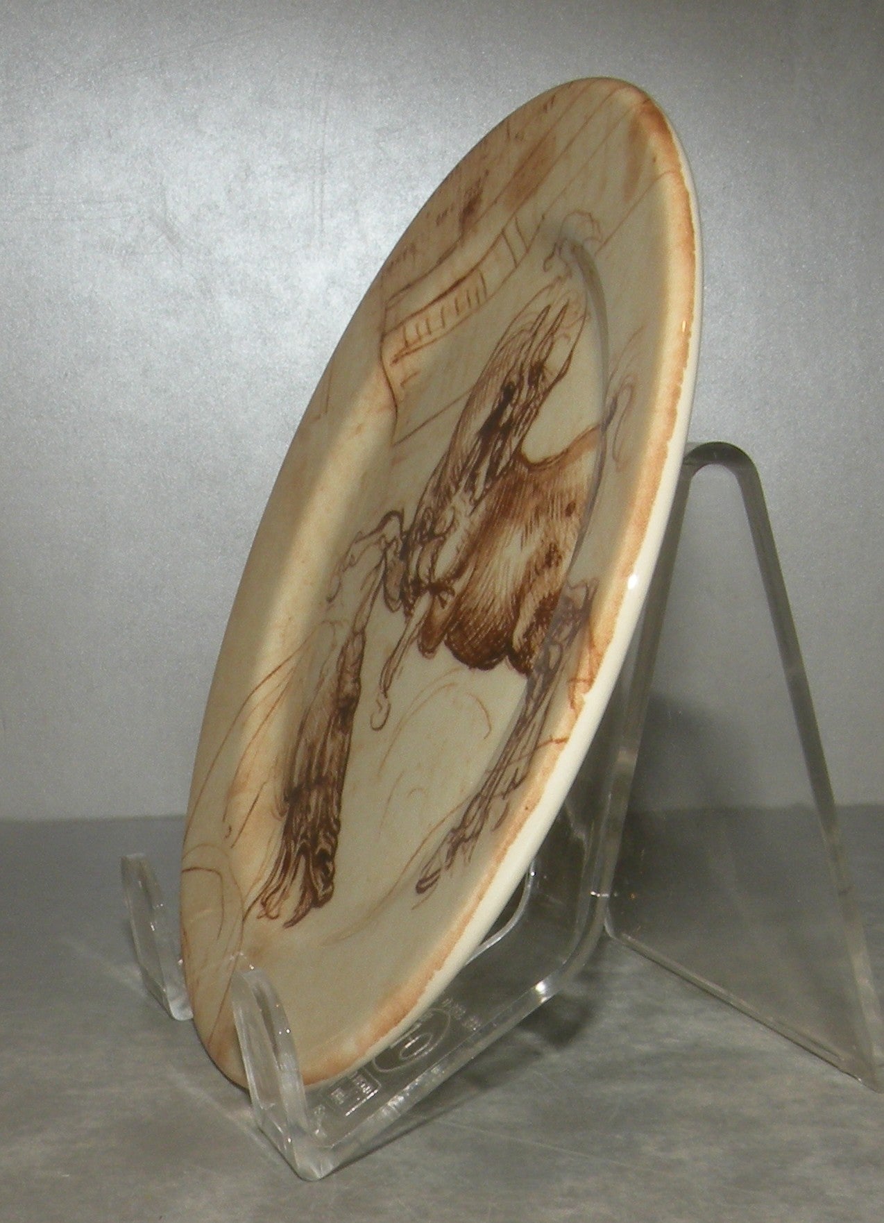 Bottle Coaster Horse 2 , Leonard de Vinci