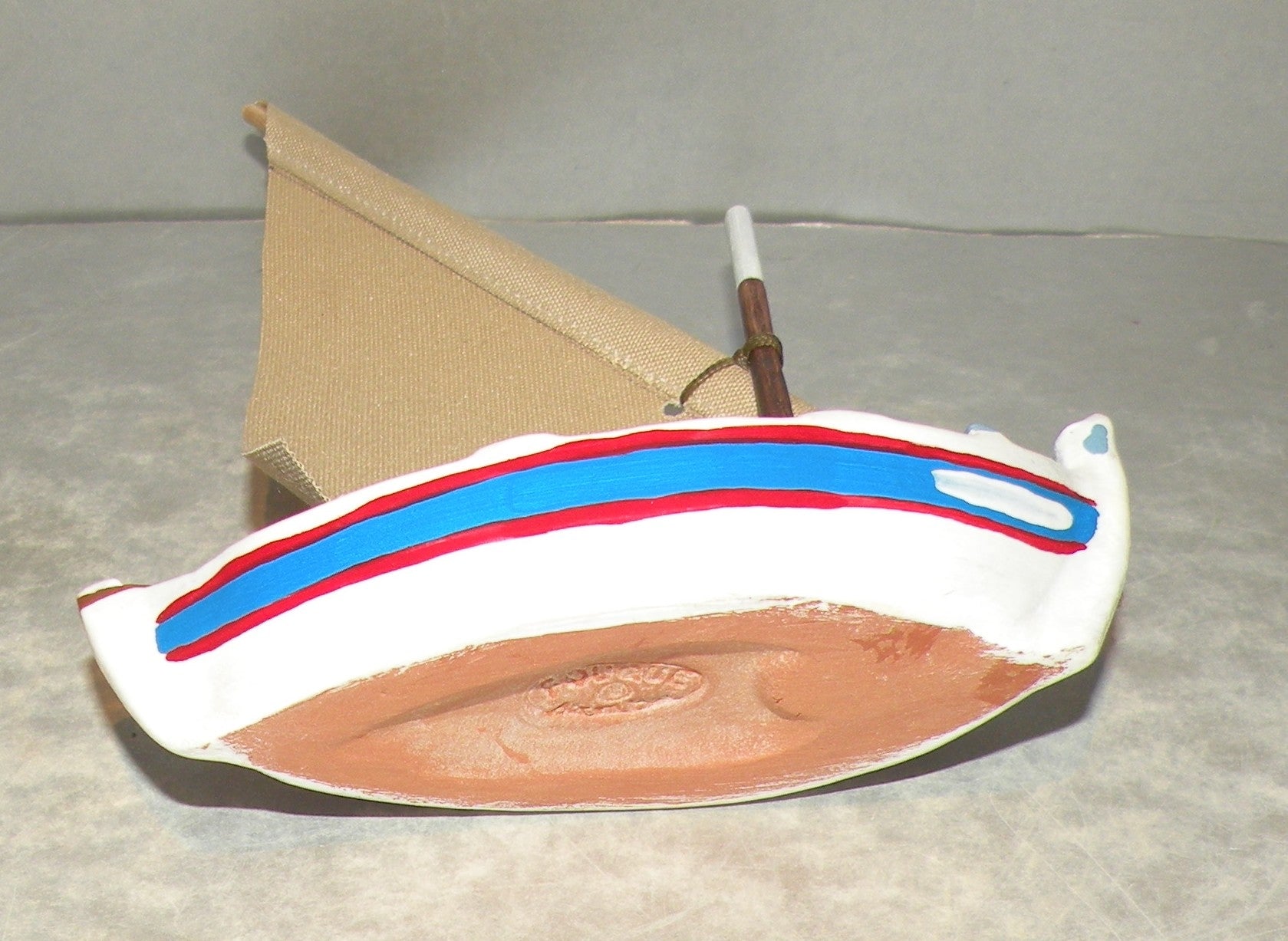 Mediteranean Sailing Boat , ( 918 ) Fouque, 6 cm