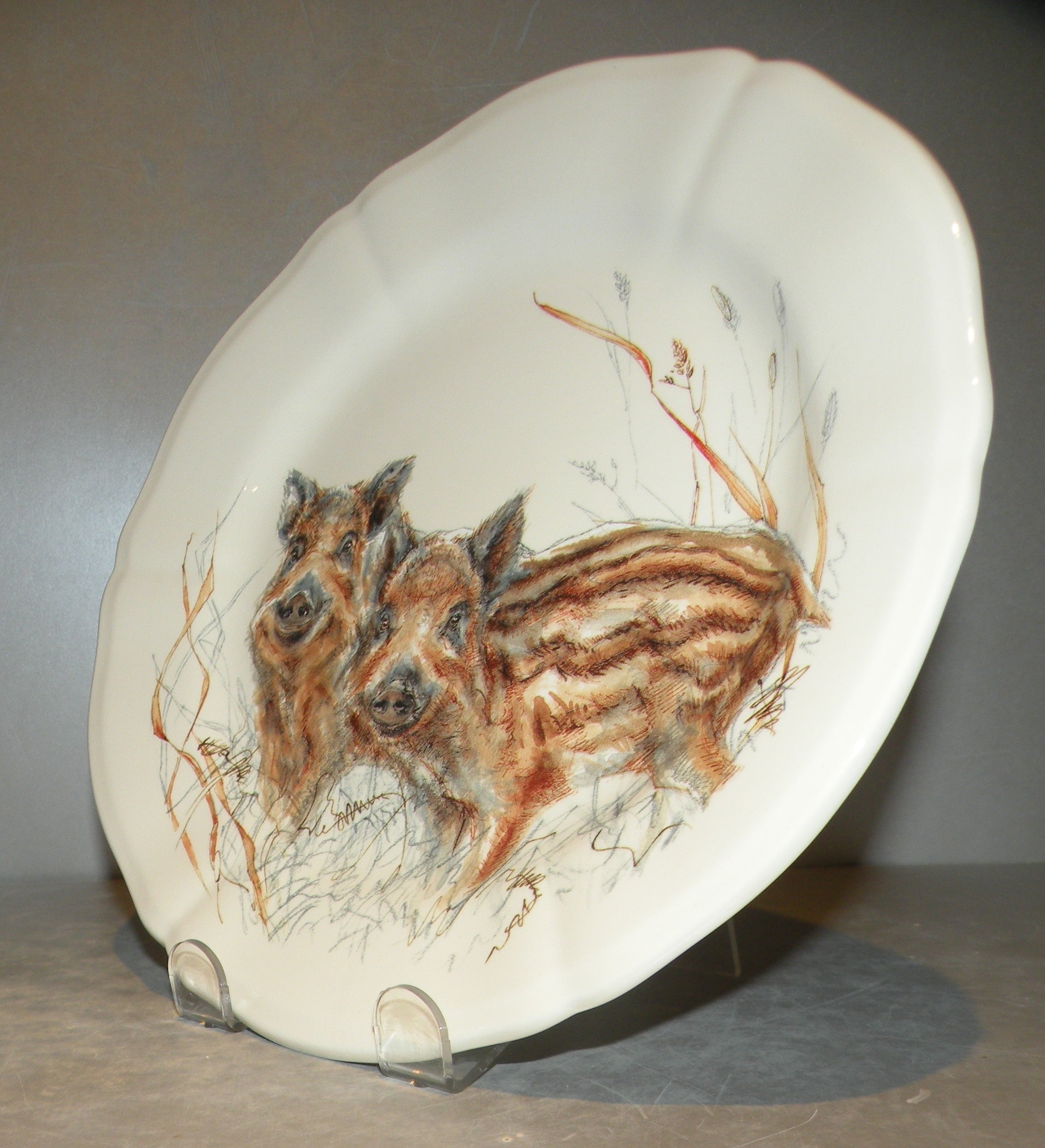 Dessert Plate Young Wild Boar , Sologne