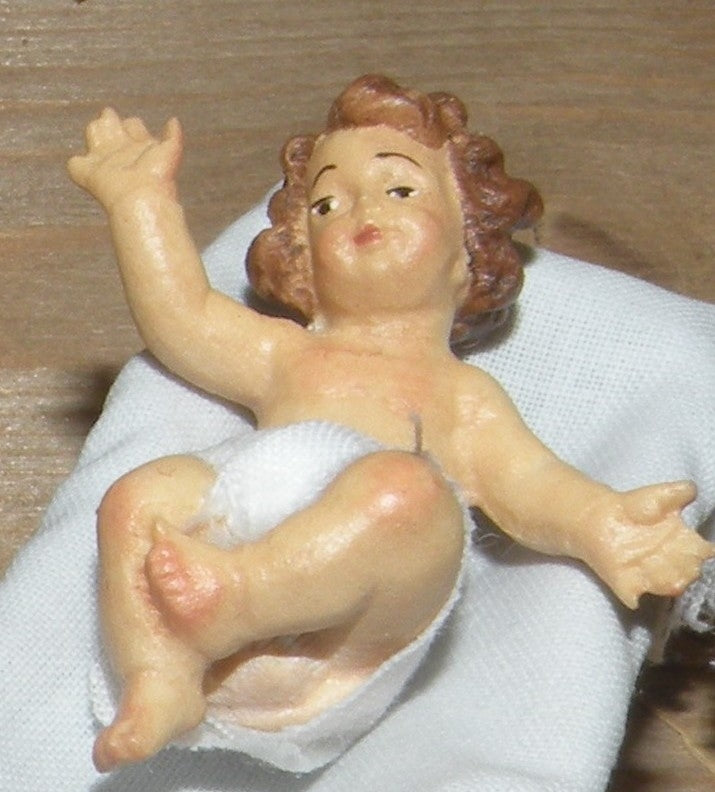 Infant Jesus without cradle - Folk nativity dressed- 10901-00B