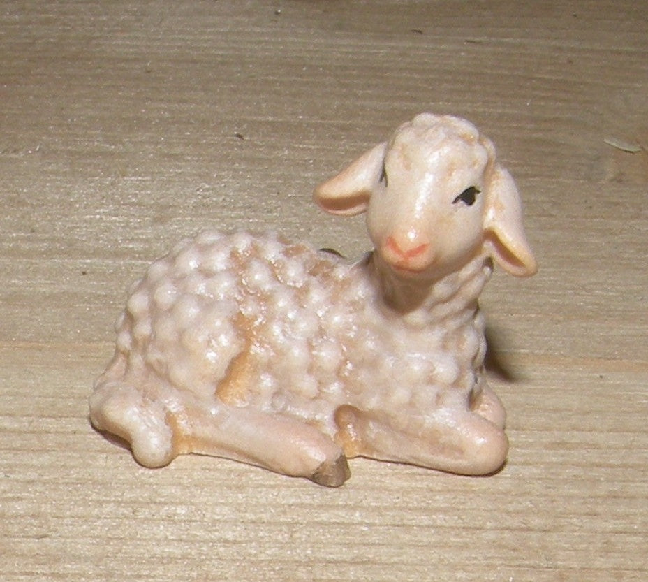 Lamb lying-down - Oriental nativity dressed - 21286