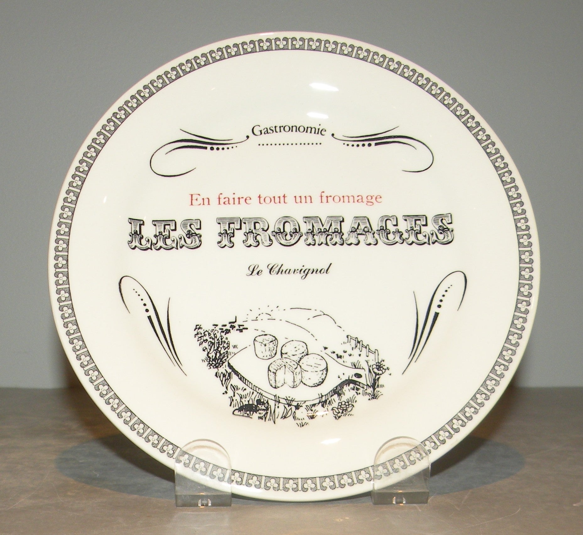 Bread & Butter Plate Chavignol, Les Fromages