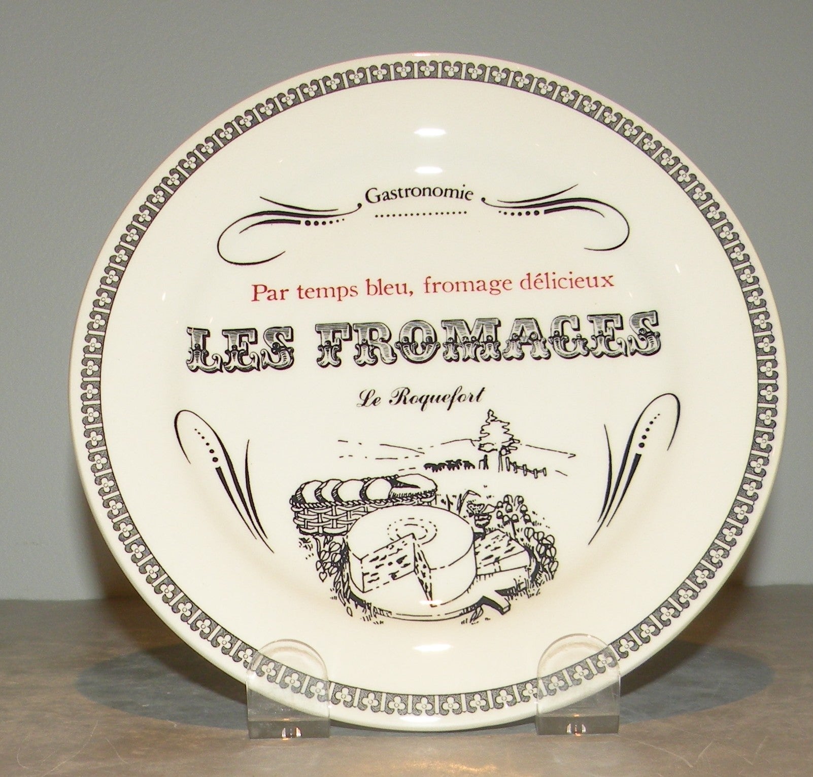 Bread & Butter Plate Roquefort, Les Fromages