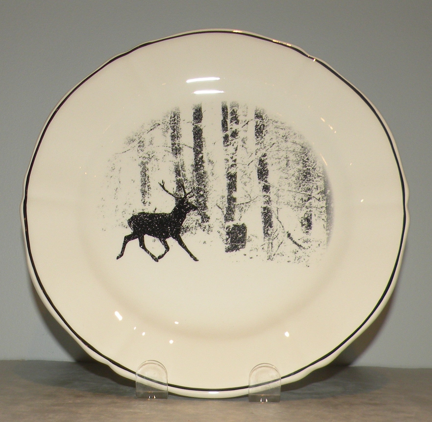 Dessert Plate, Stag Chambord