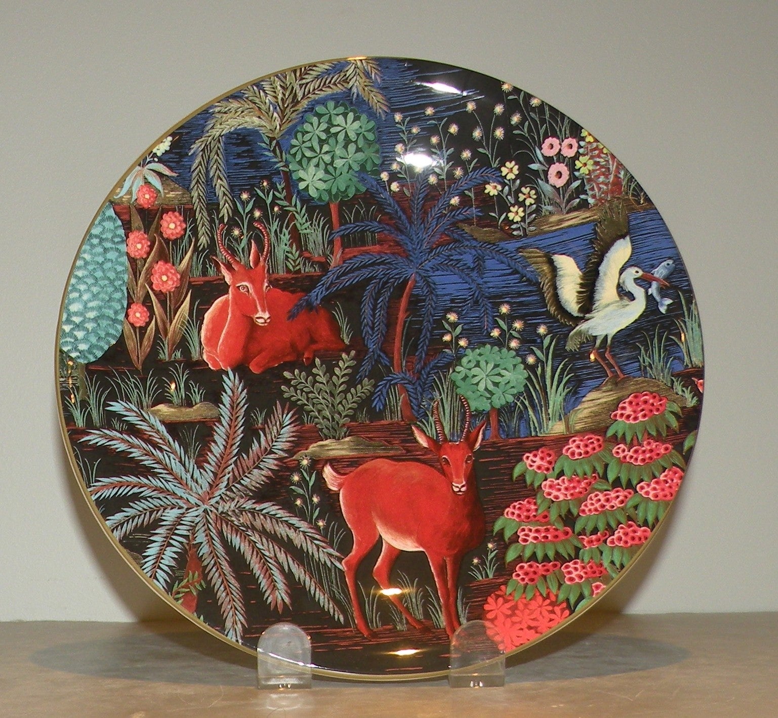 Dessert Plate Antelope, Le Jardin du Palais