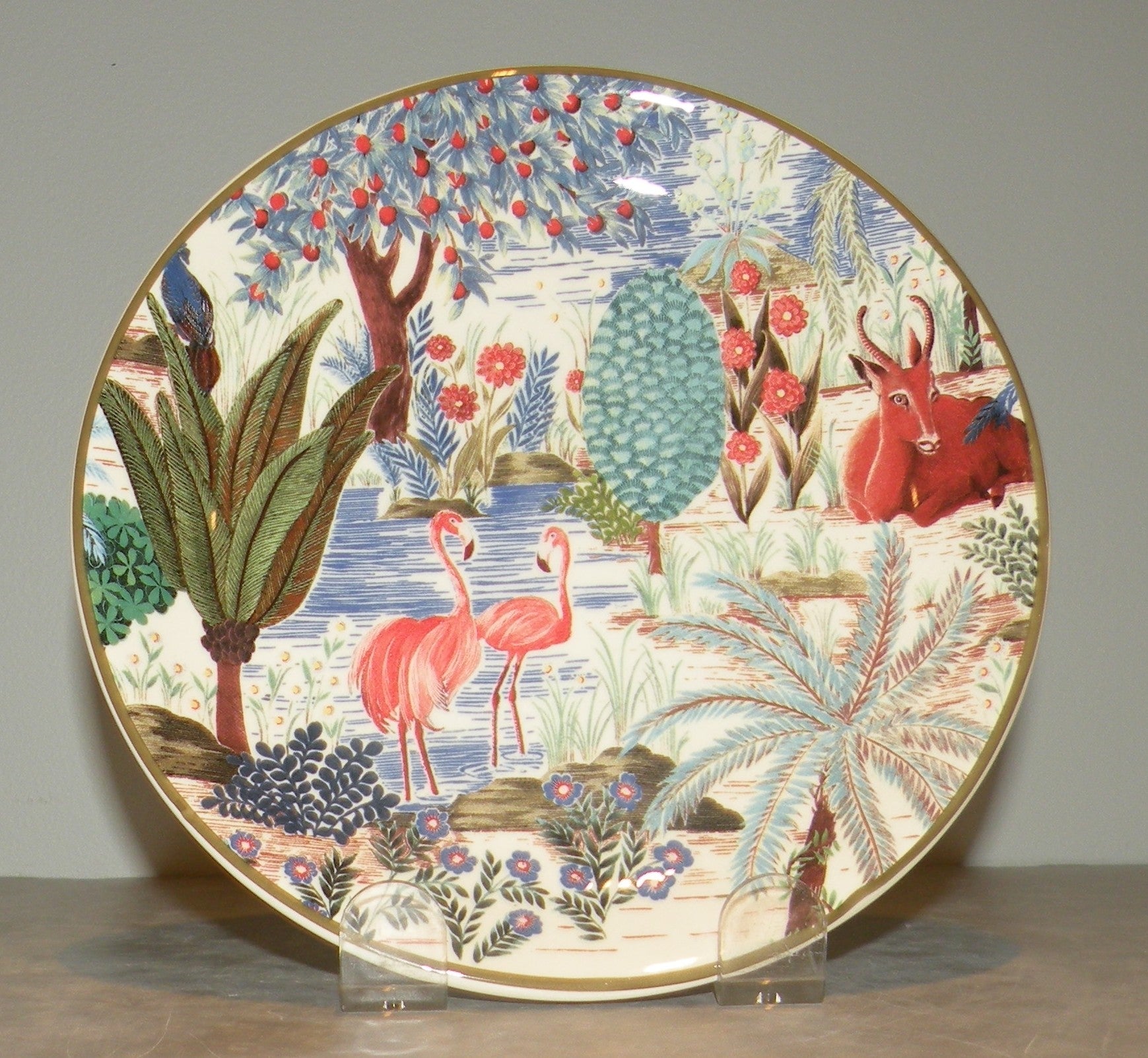 Bread & Butter Plate Flamingo Le Jardin du Palais
