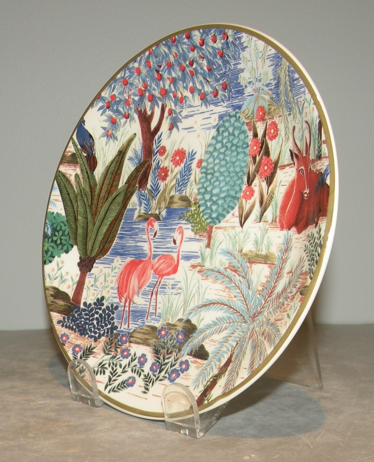 Bread & Butter Plate Flamingo Le Jardin du Palais