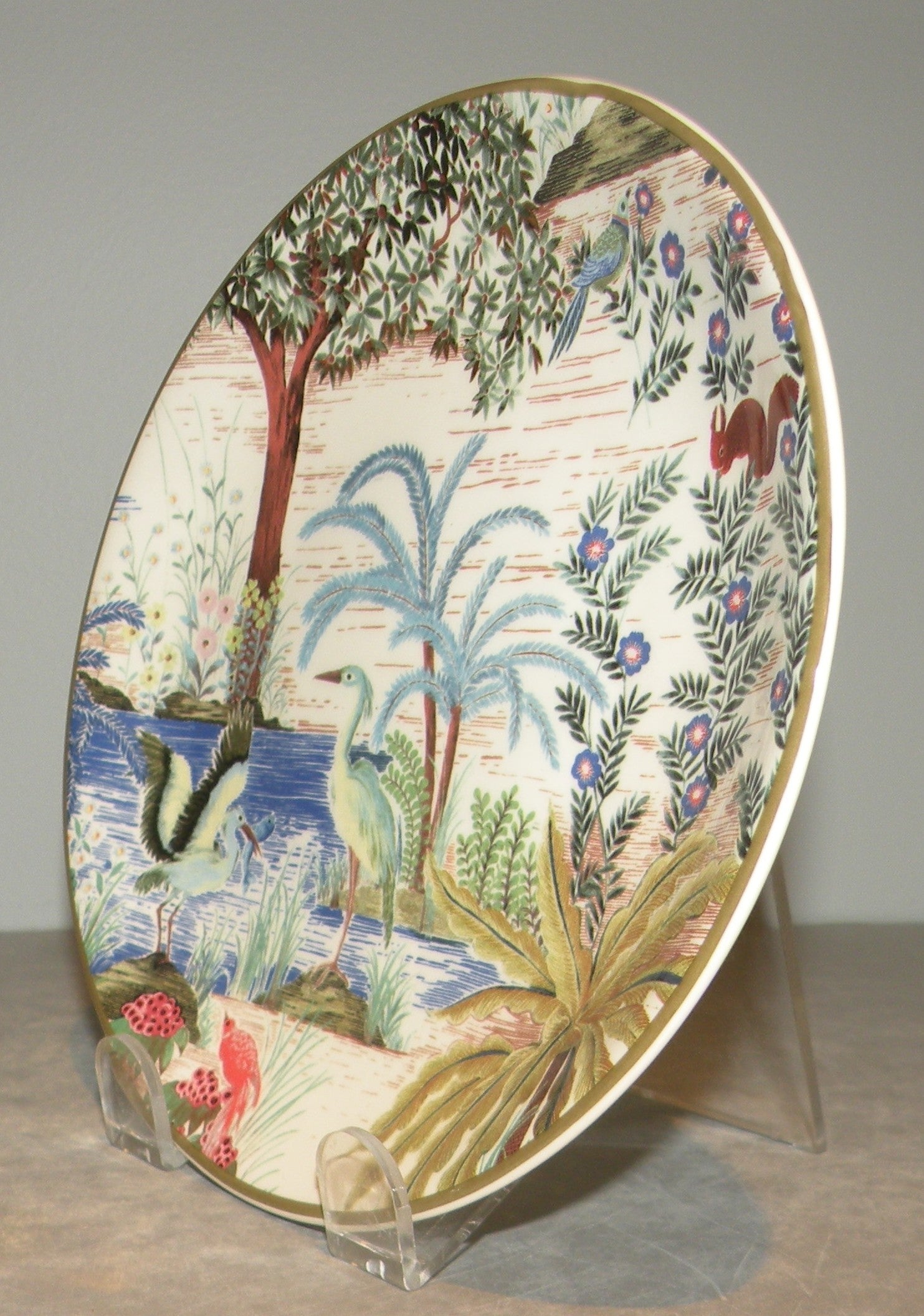 Bread & Butter Plate Heron Le Jardin du Palais