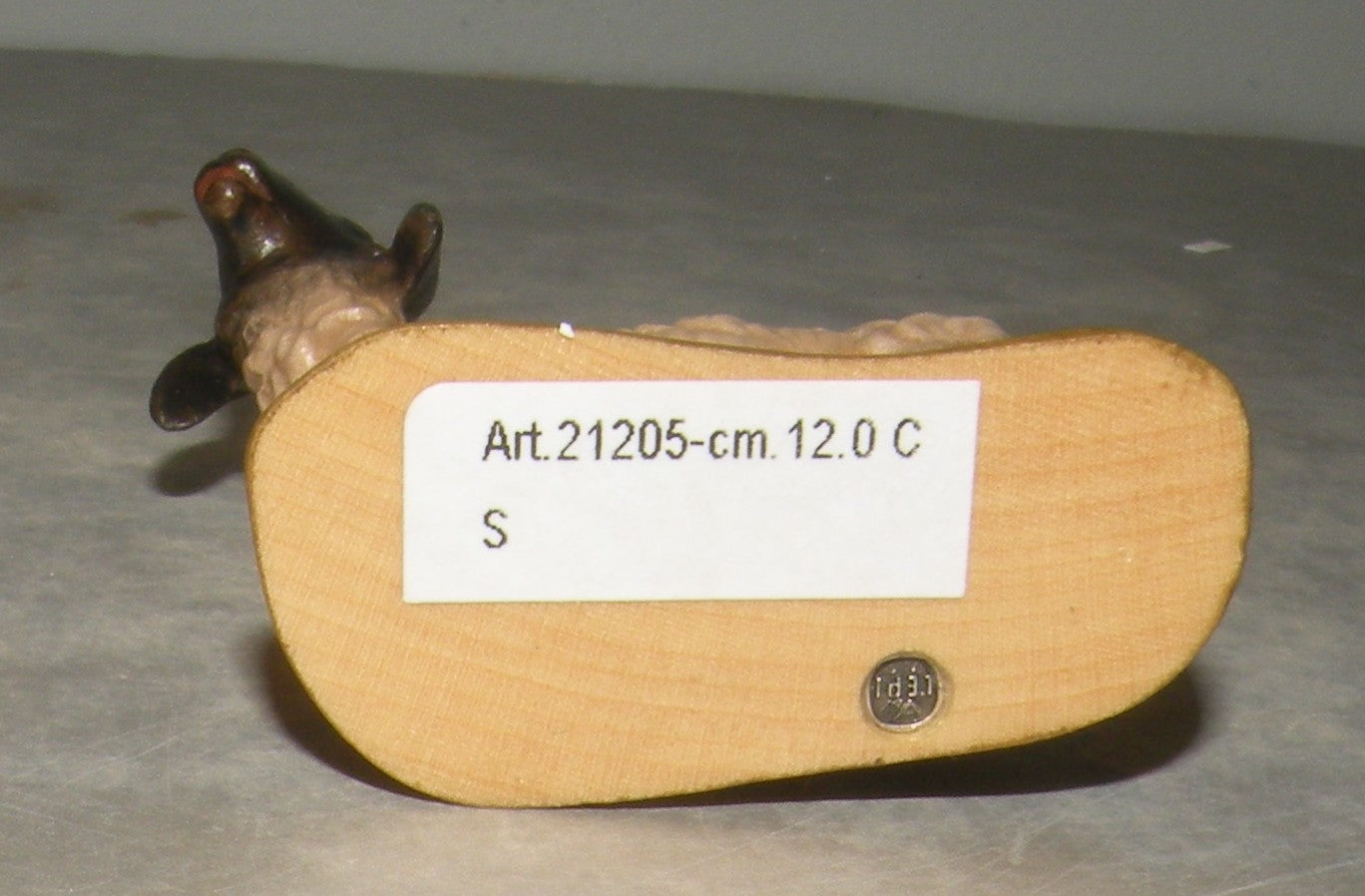 Sheep standing black Head ( 21205-S )  ,   Rustic