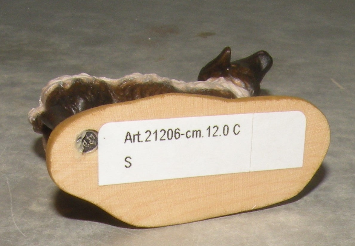 Sheep standing black Head ( 21206-S )  ,   Rustic