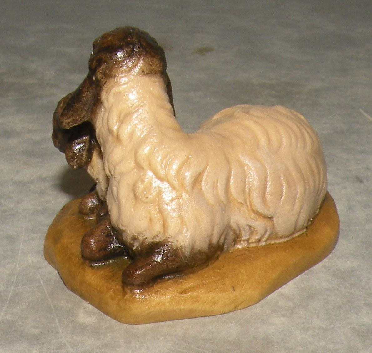 Sheep with lamb Black Head ( 21207-S )  ,   Rustic