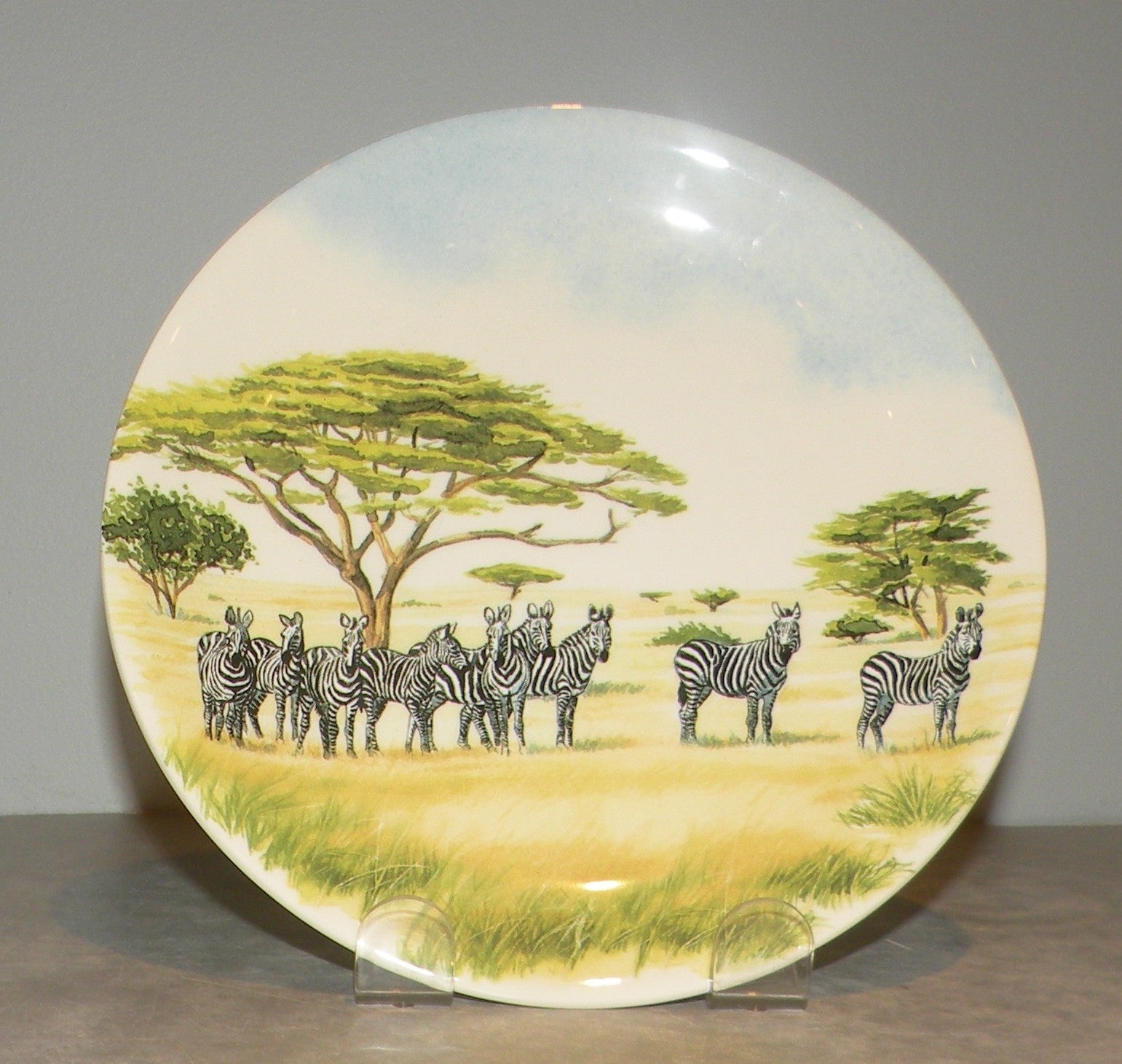 Bread & Butter Plate Zebra, Safari