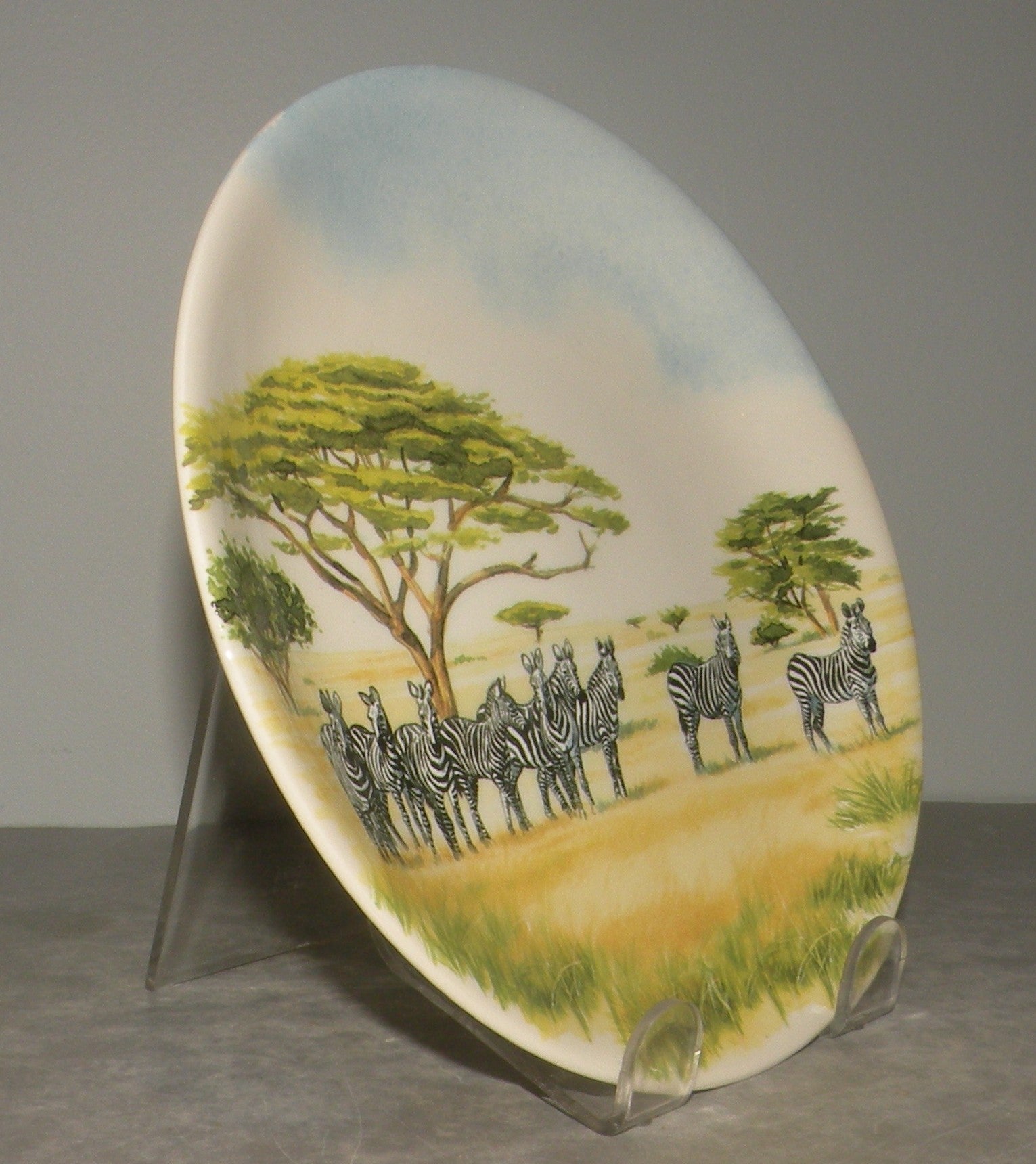 Bread & Butter Plate Zebra, Safari
