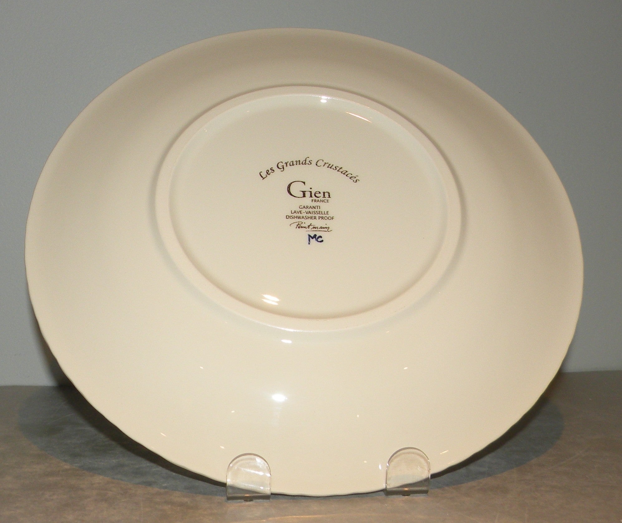 Dinner Plate Moulds, Grands Crustaces