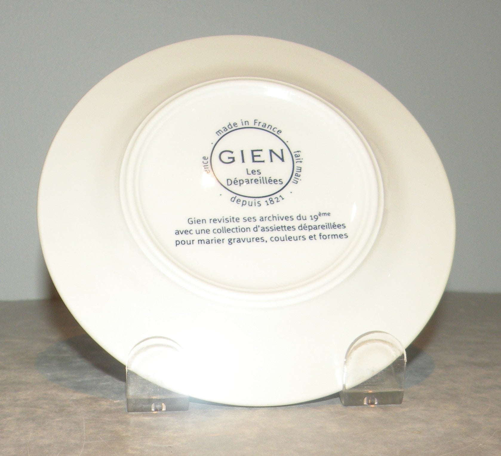 Bottle Coaster, Vue d'Orient , Les Depareillees in Blue