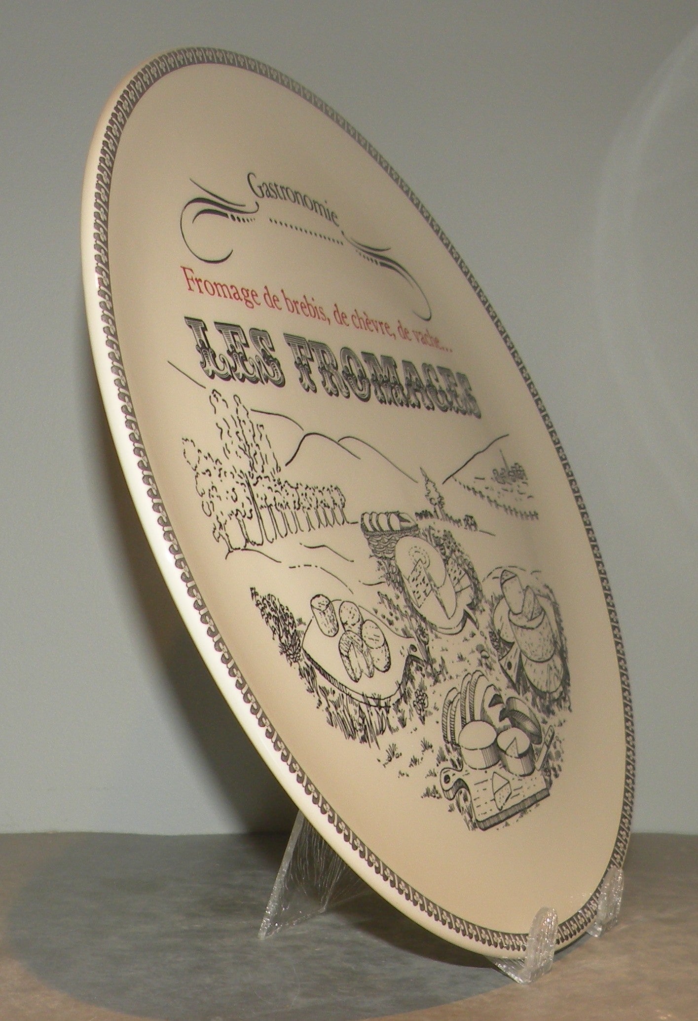 Cheeseplatter, Les Fromages