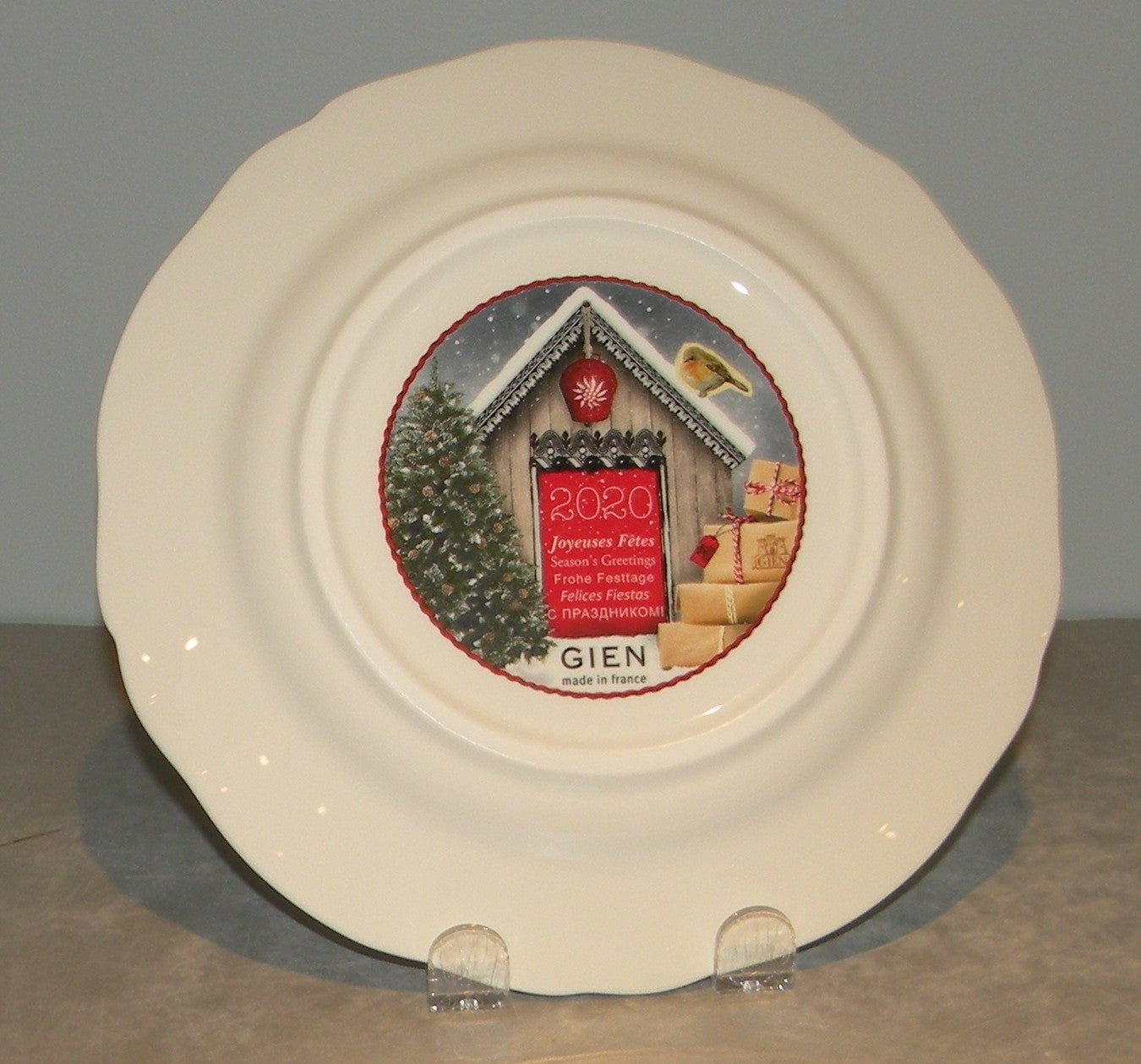 Dessert Plate Noel 2020