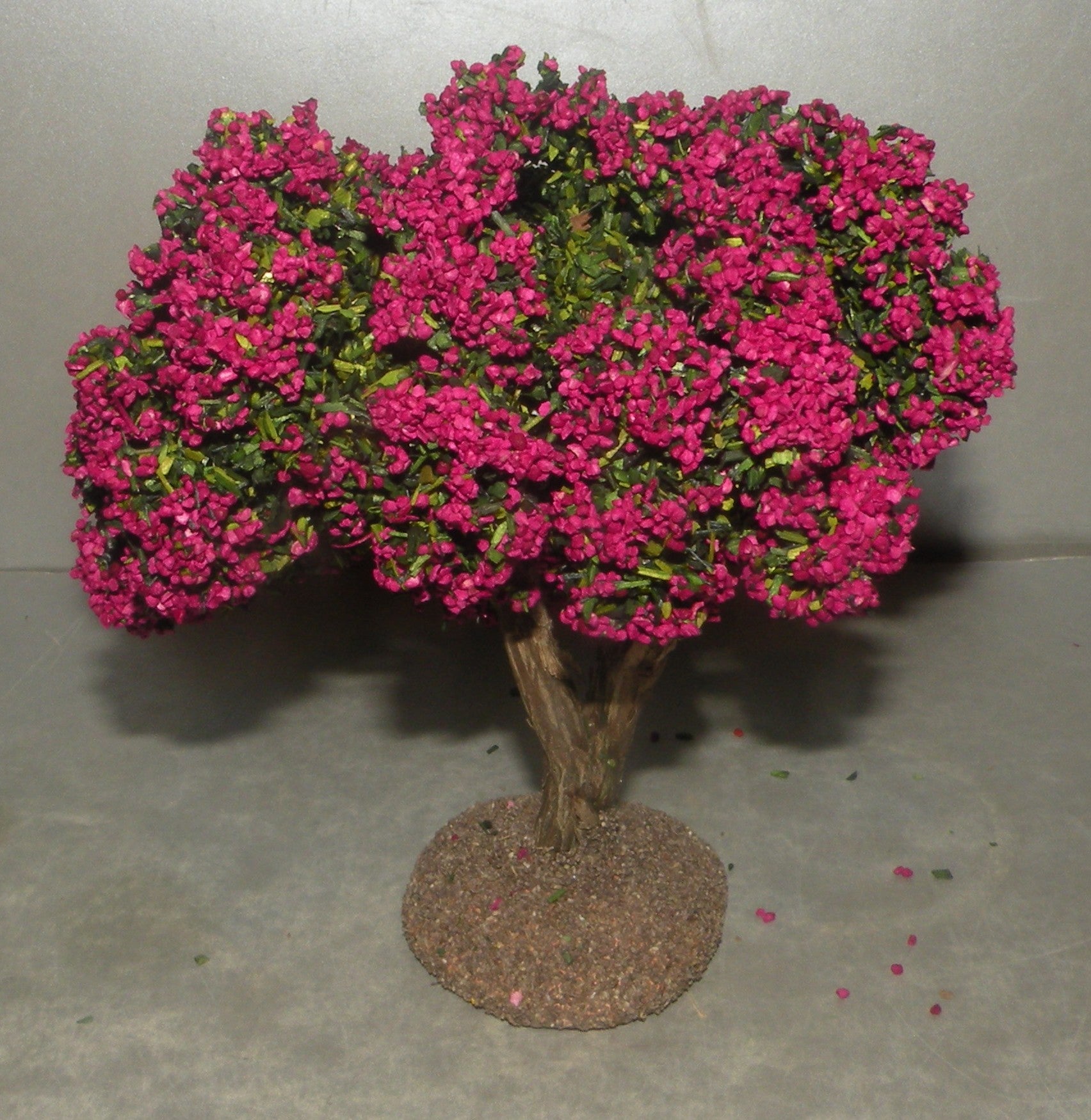 Tree With Pink Fuschia , Fouque, 6 Cm Or 4 Cm