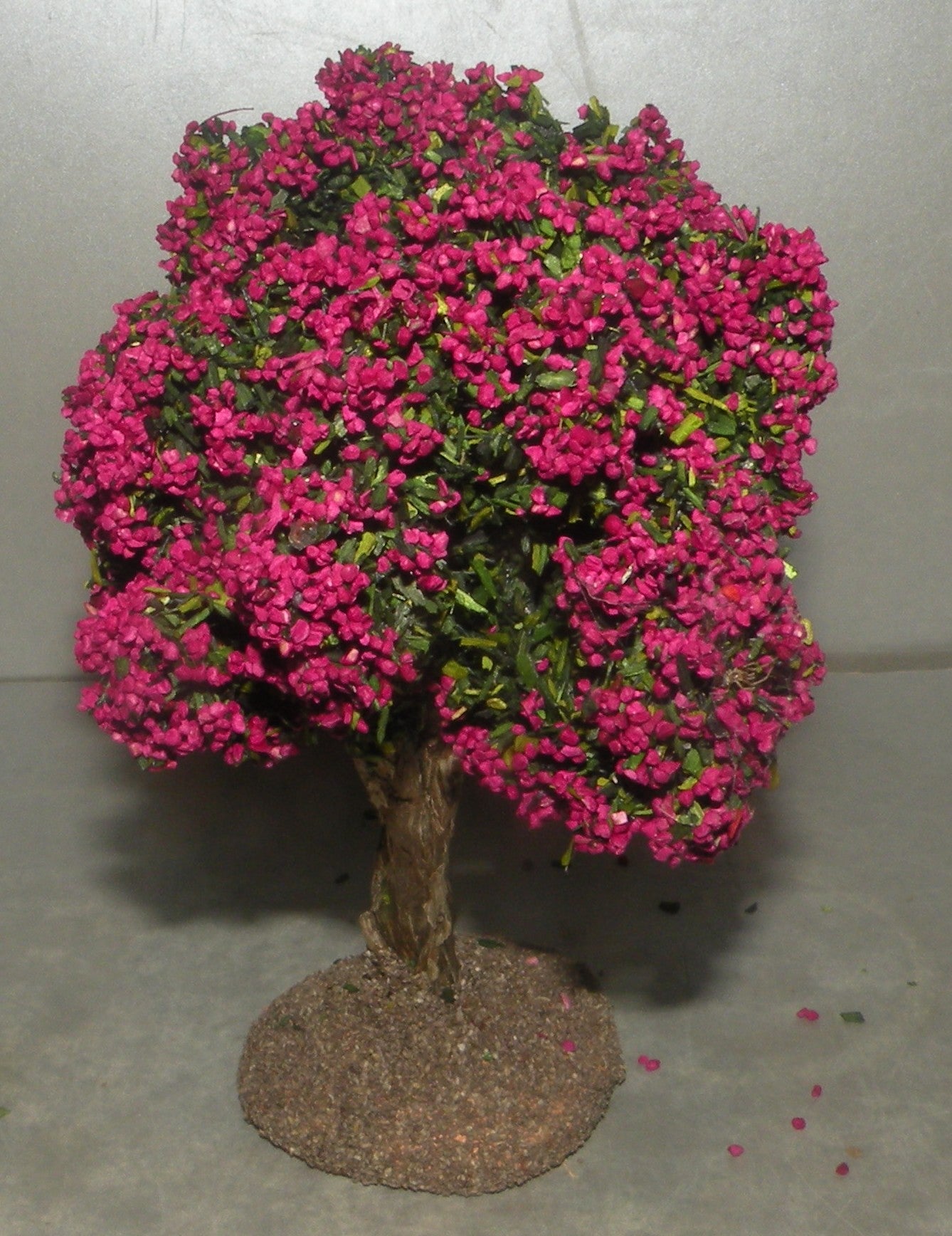 Tree With Pink Fuschia , Fouque, 6 Cm Or 4 Cm