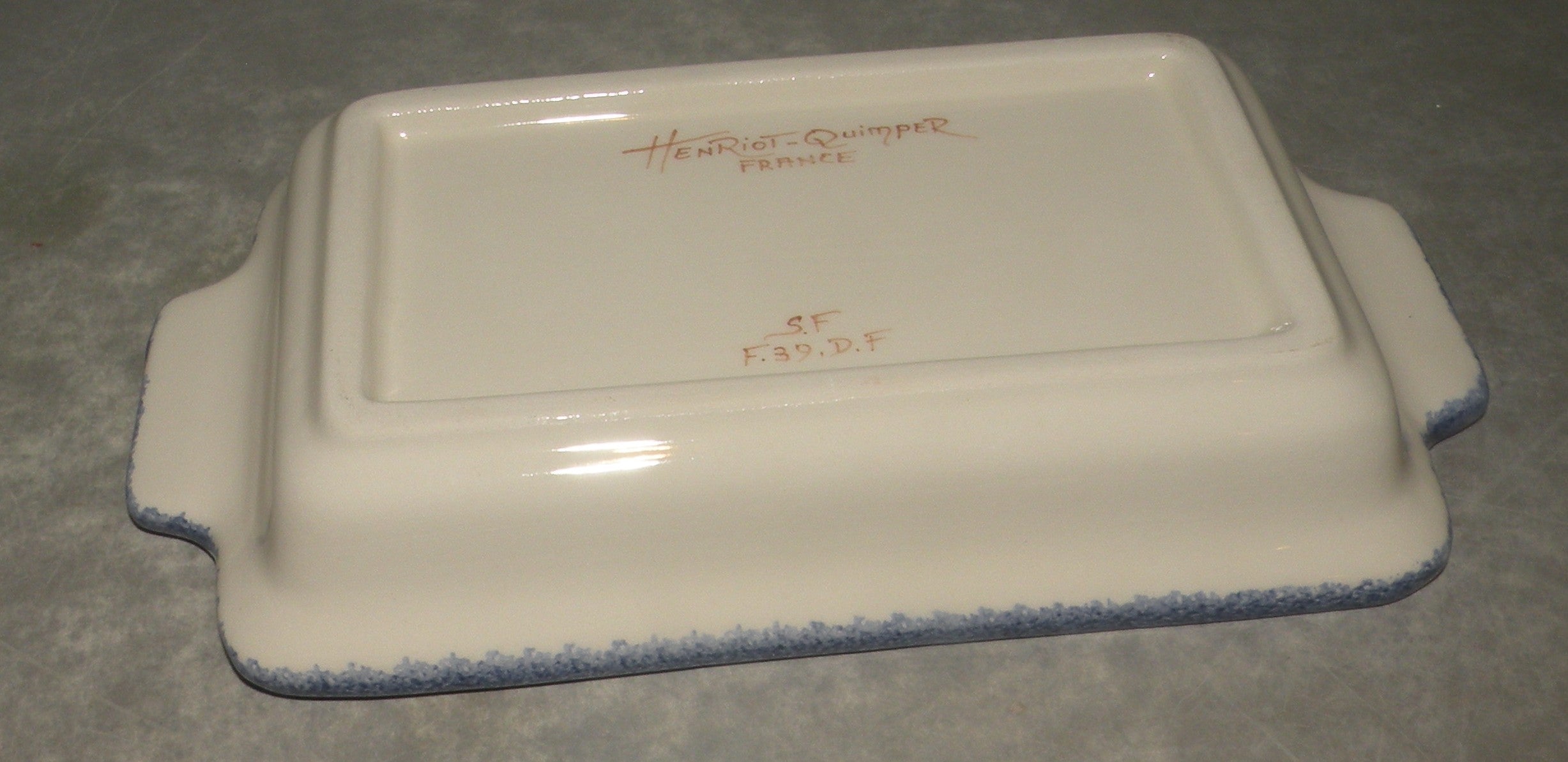 Butter dish, Fleuri