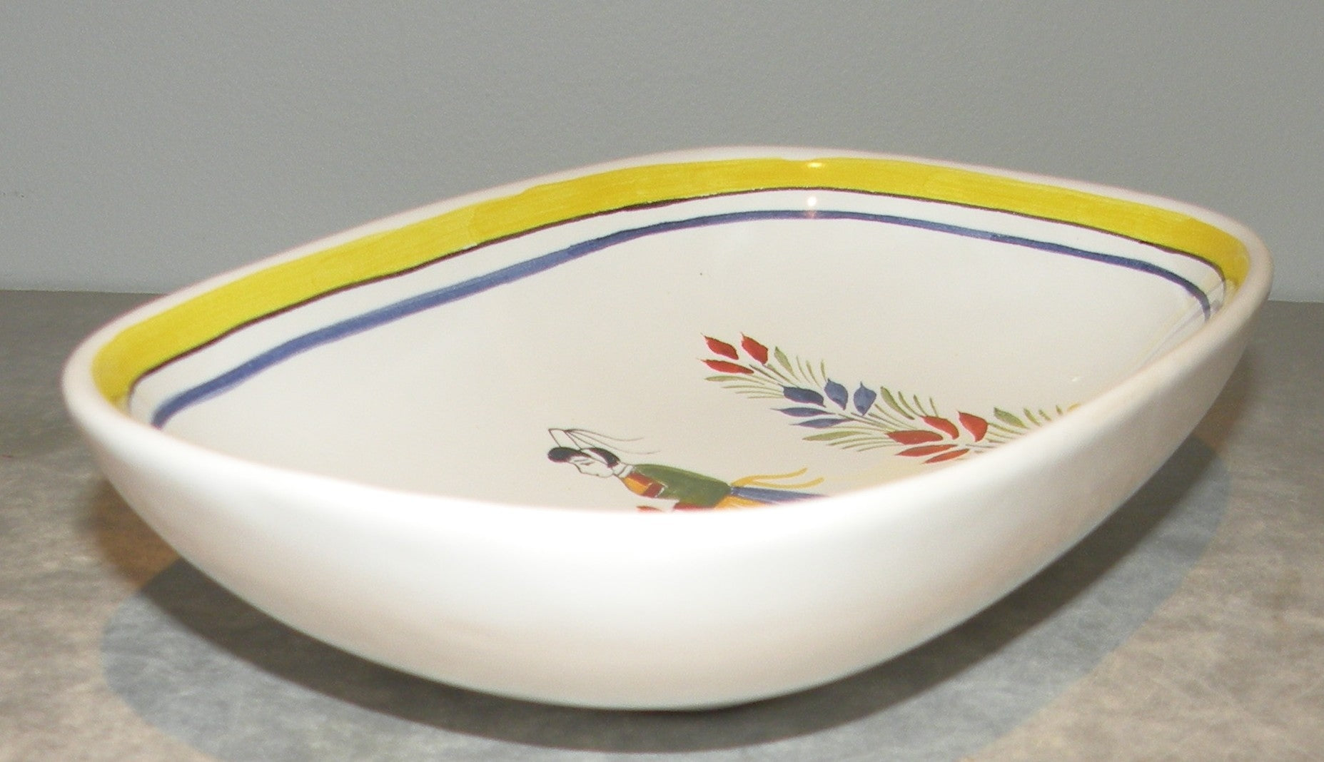 Pickle dish with a woman , Henriot