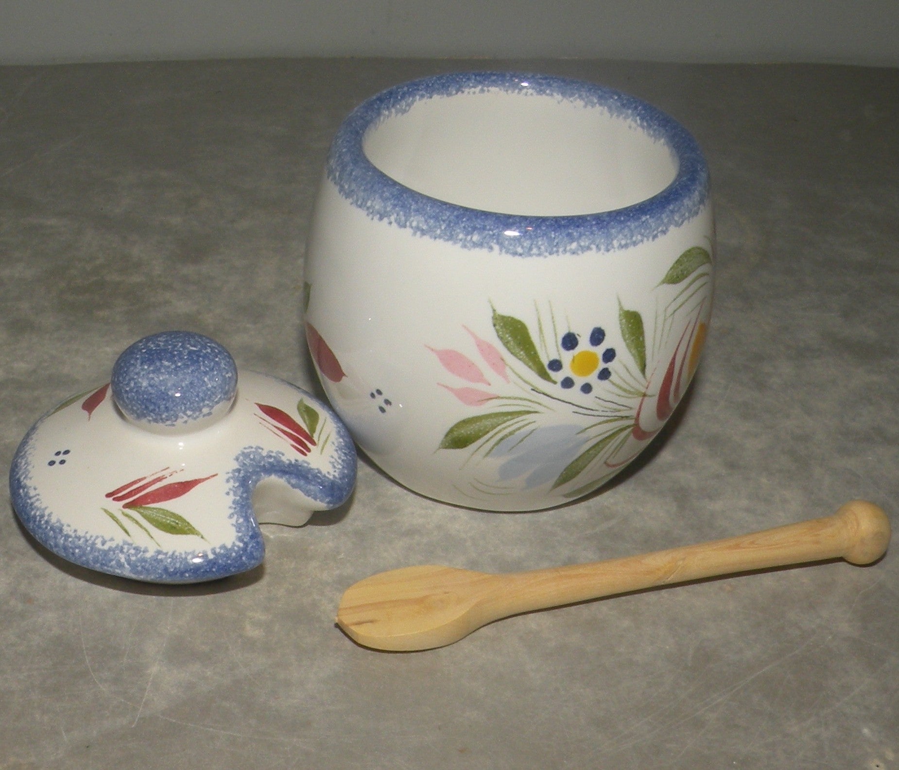 Mustard jar, Fleuri Royal