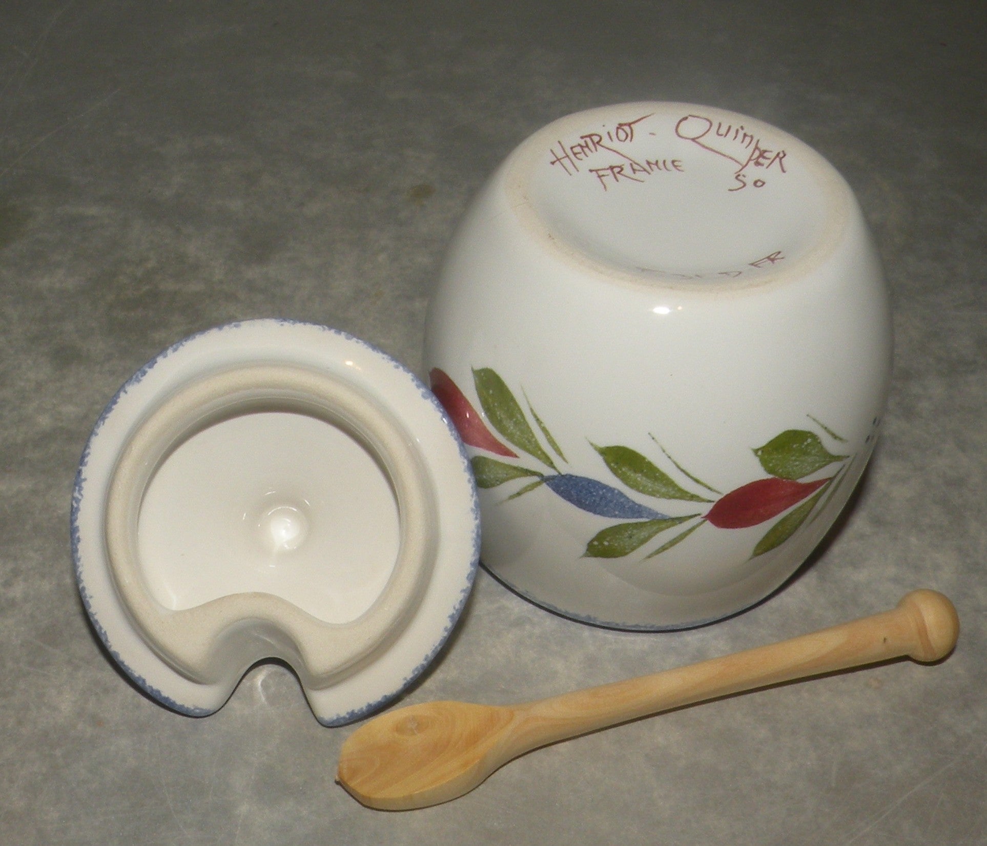 Mustard jar, Fleuri Royal