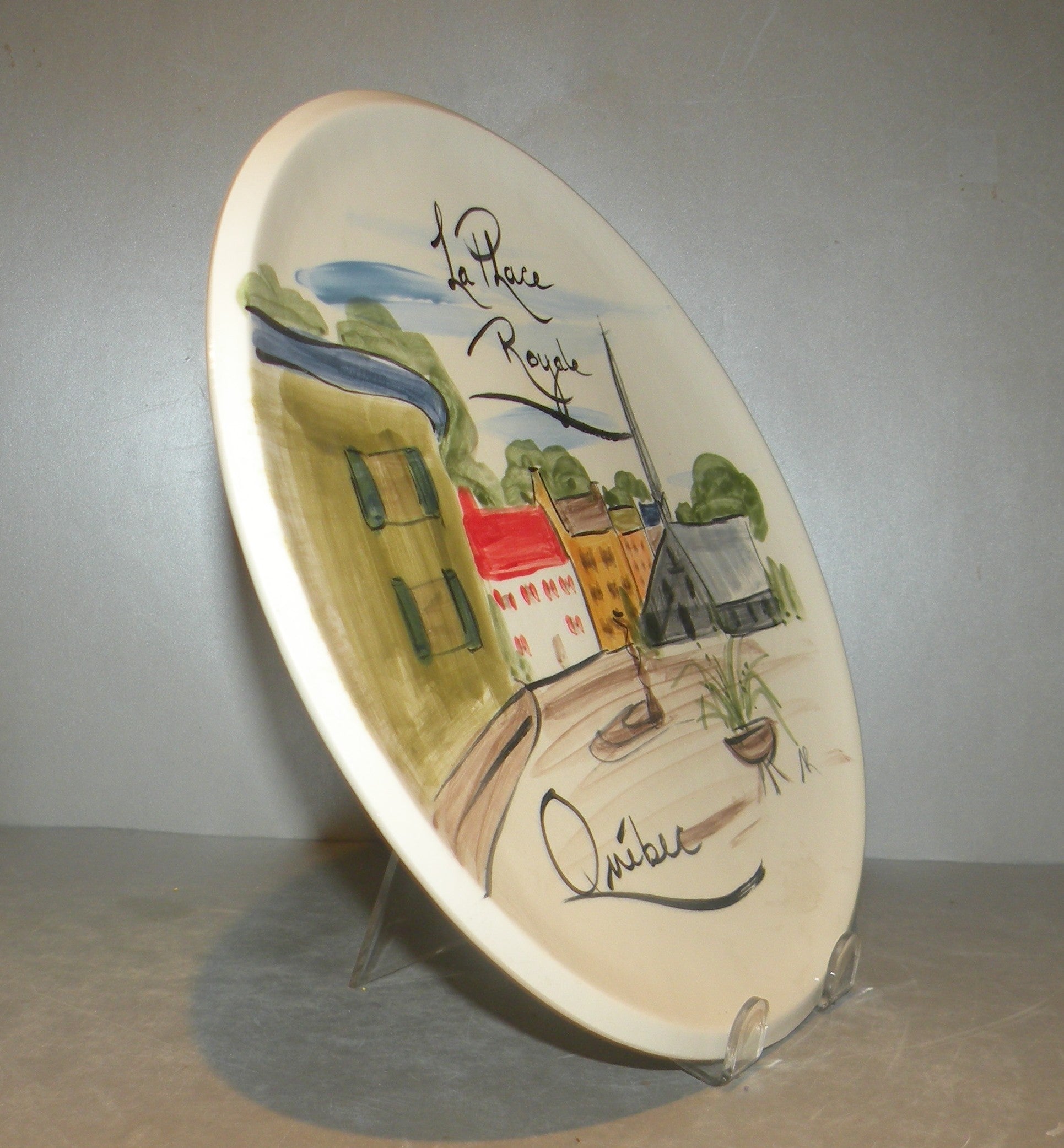 Round Plate Place Royale