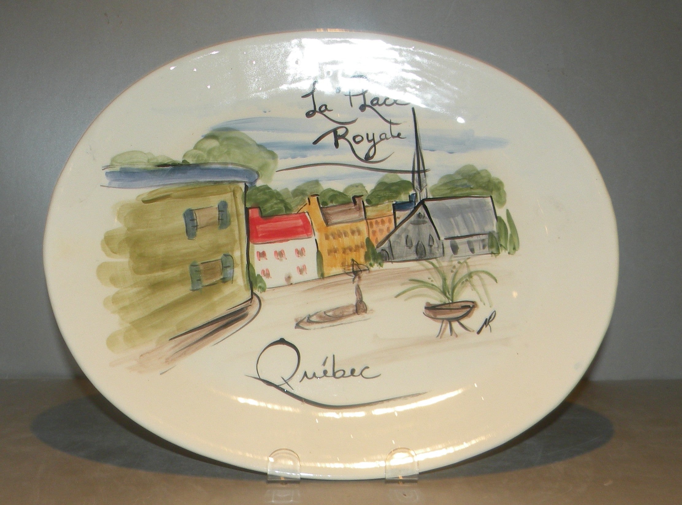 Oval Platter la Place Royale