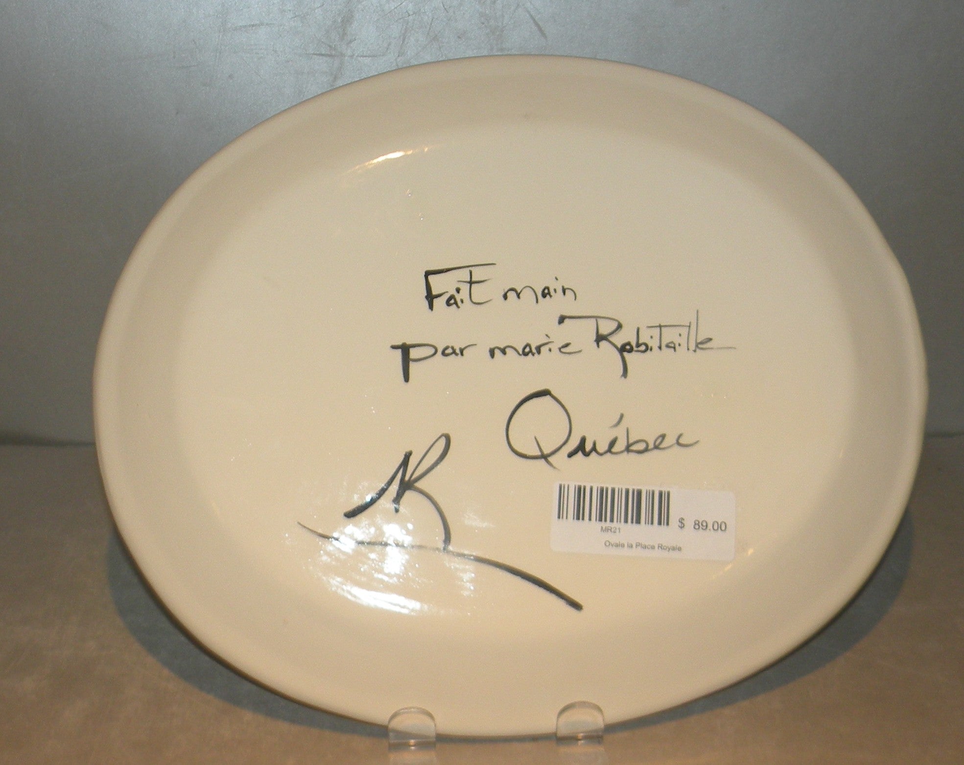 Oval Platter la Place Royale