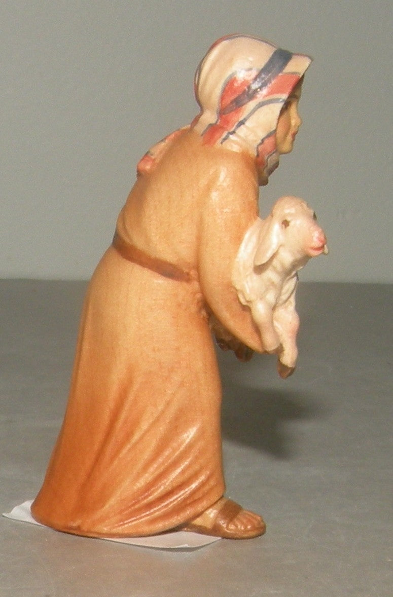 Boy with lamb Venetian Nativity