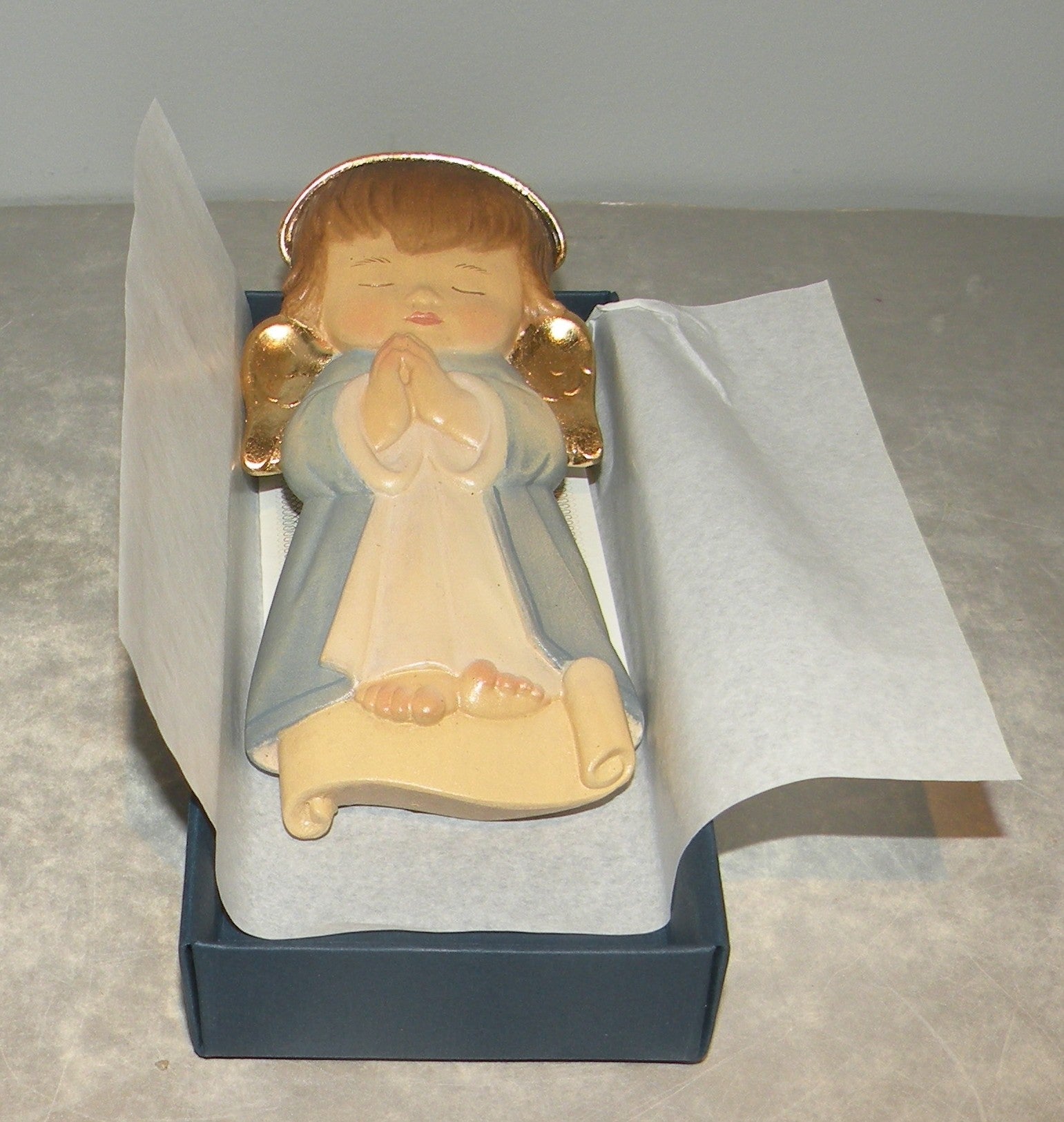 Blue gardian angel, 10208-B, Angels