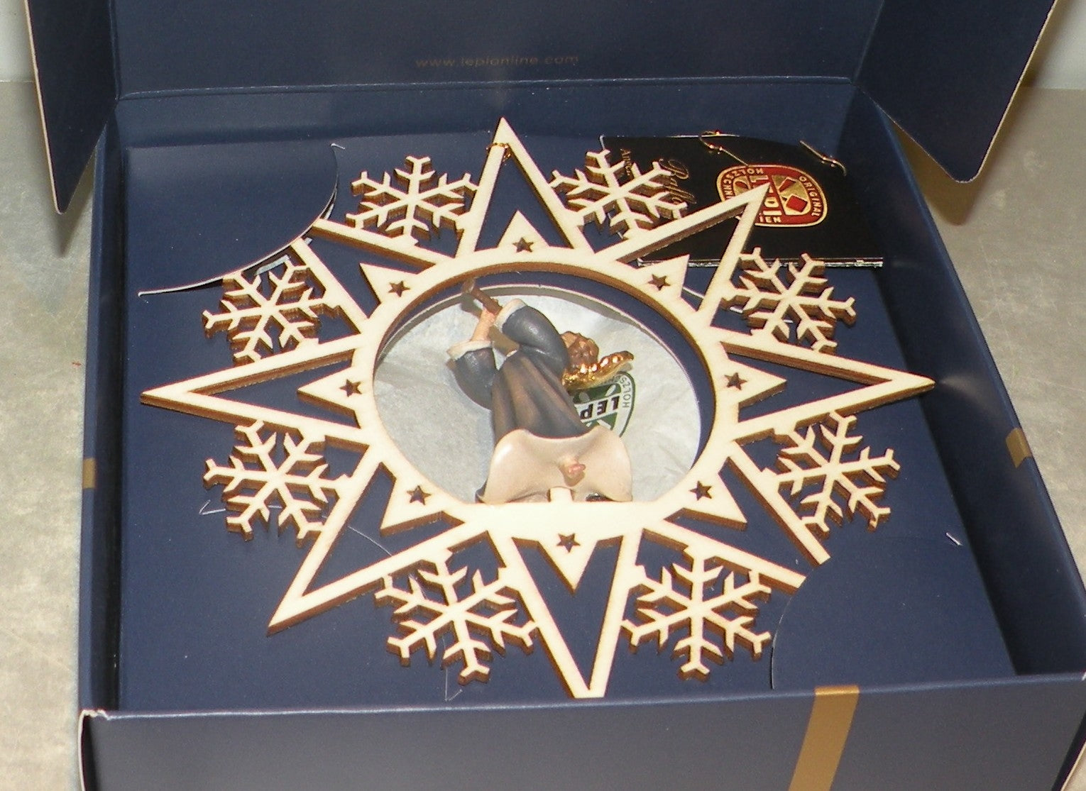 Angel with Clarinet on a Star - 08001-D