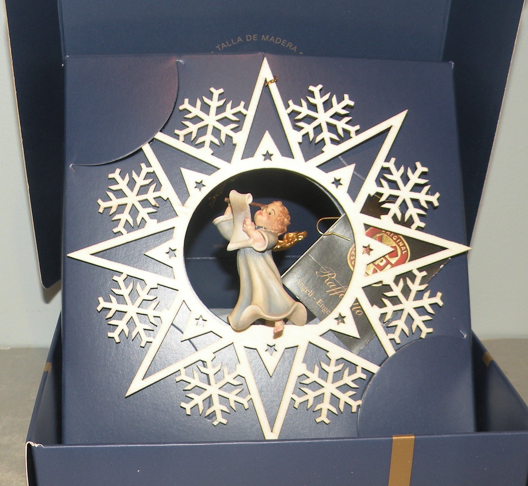 Angel with Baton on a Star - 08001-M