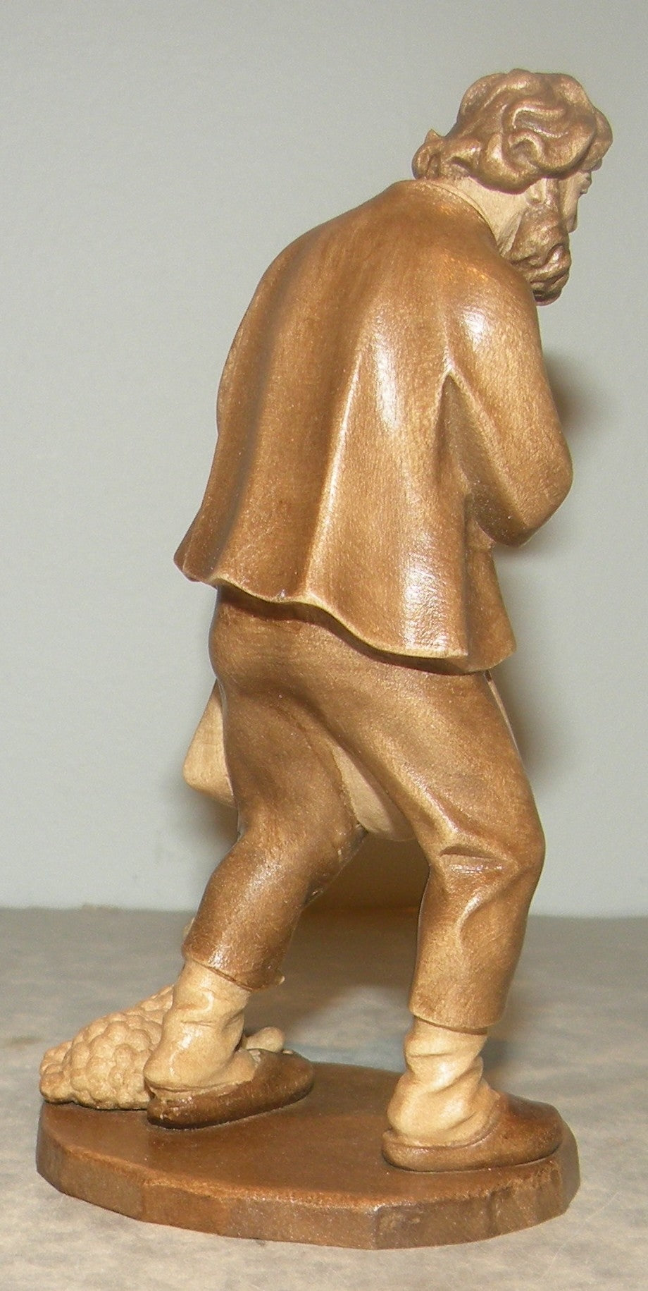 St-Joseph with lantern, Rustic ZF Finish