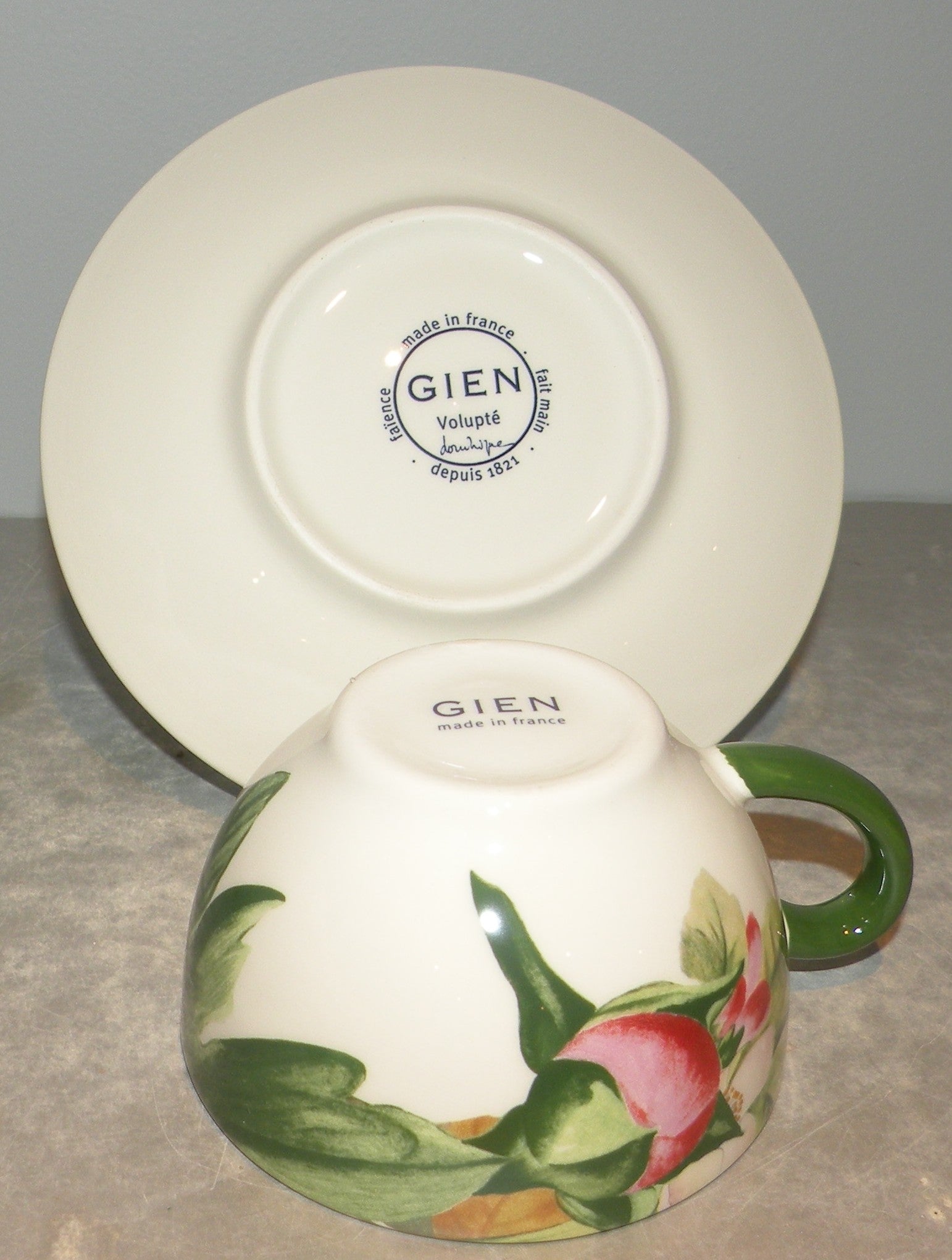 Tea Cup & Saucer, Volupte