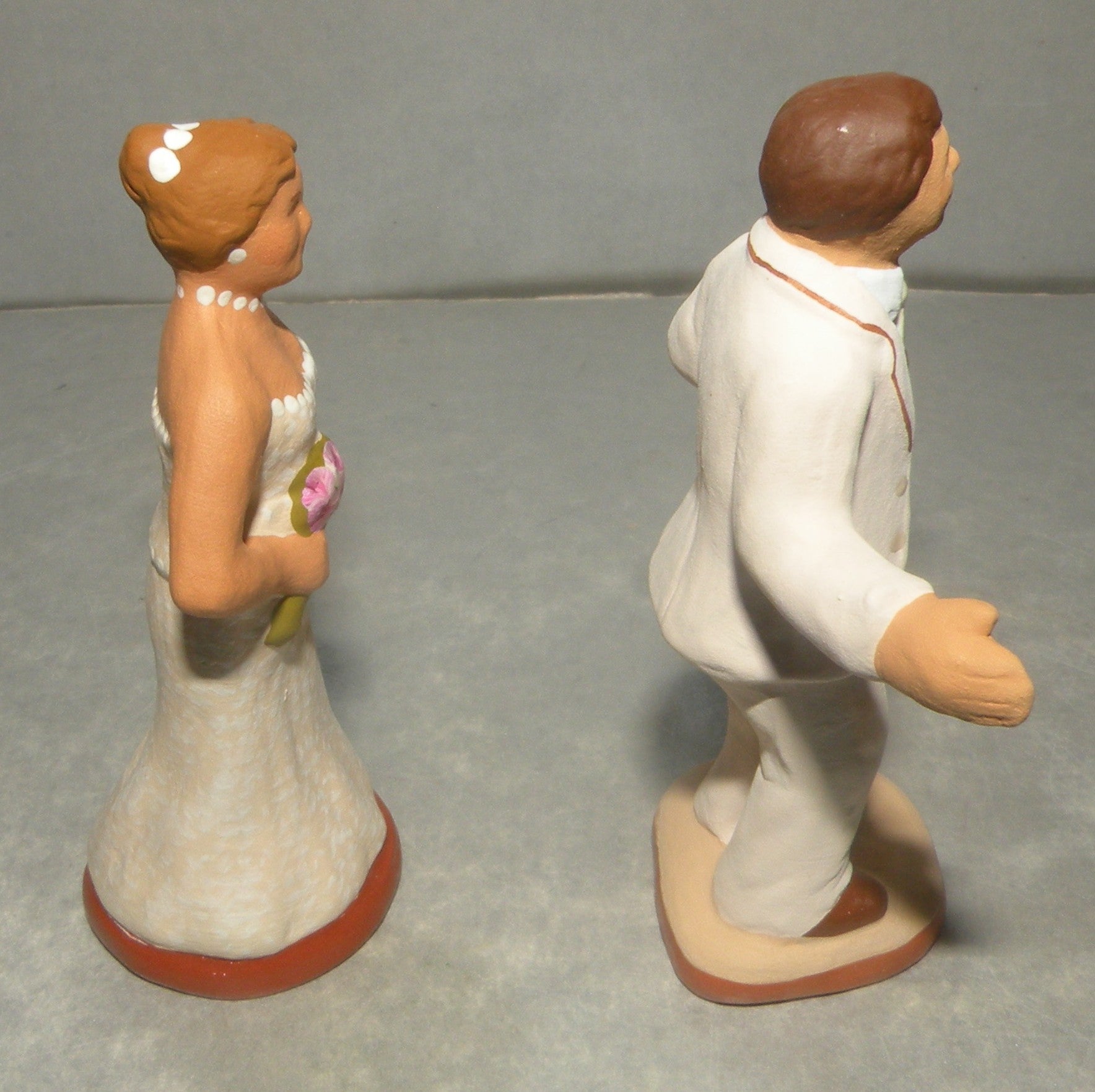 Bride and groom ( White ) ( 5274 )  , Fouque 6 Cm