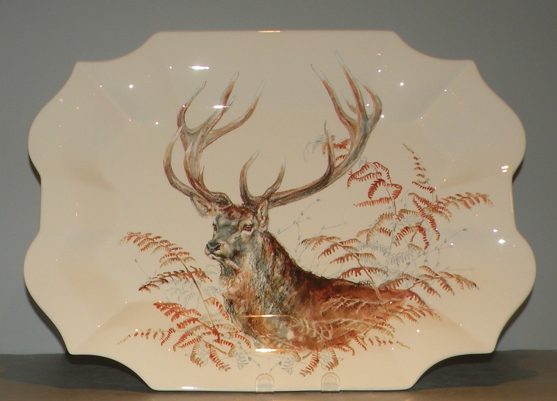 Serving Platter , Stag , Sologne
