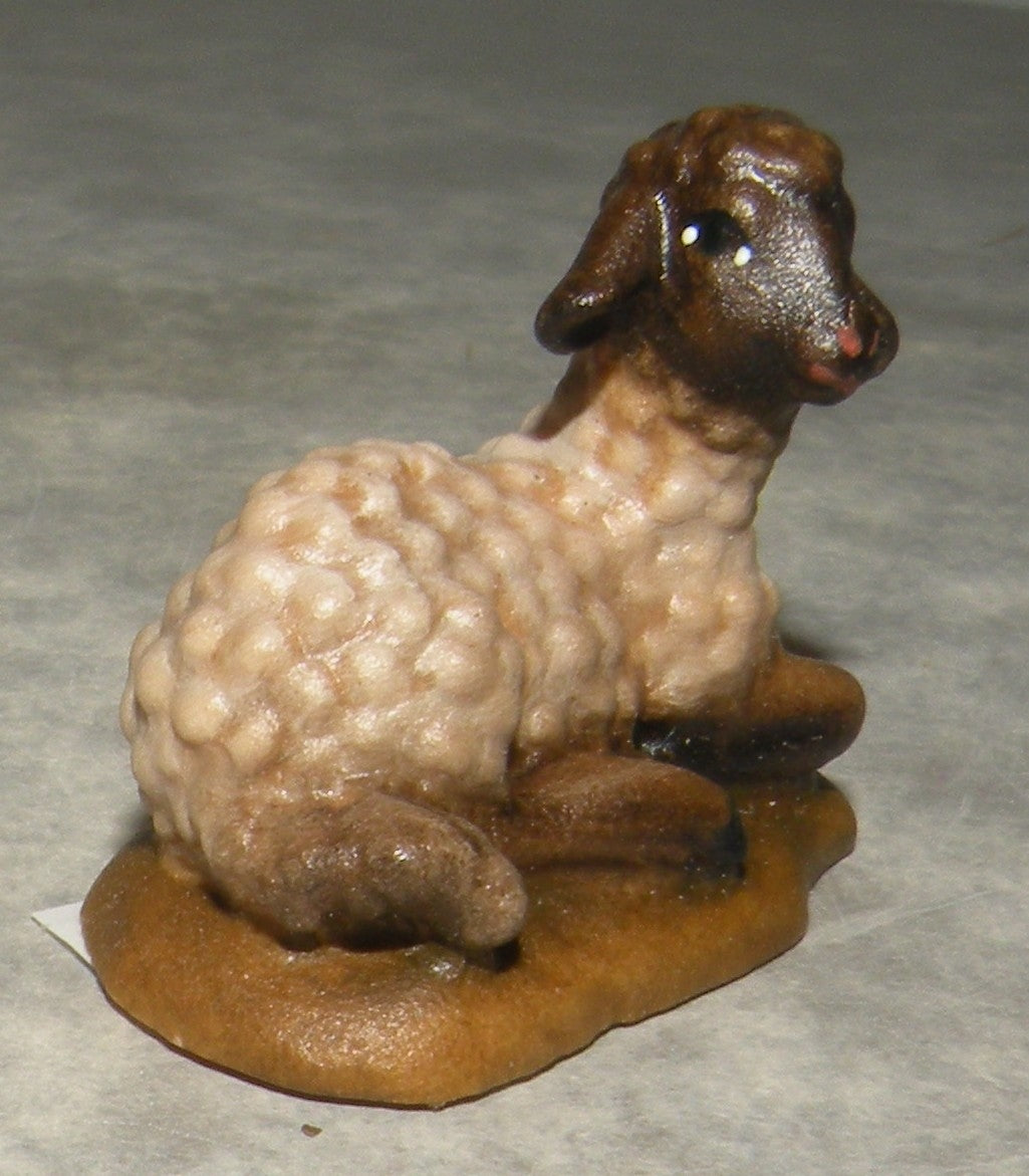 Lamb lying-down Black Head ( 21286-S ) ,   Folkloristic