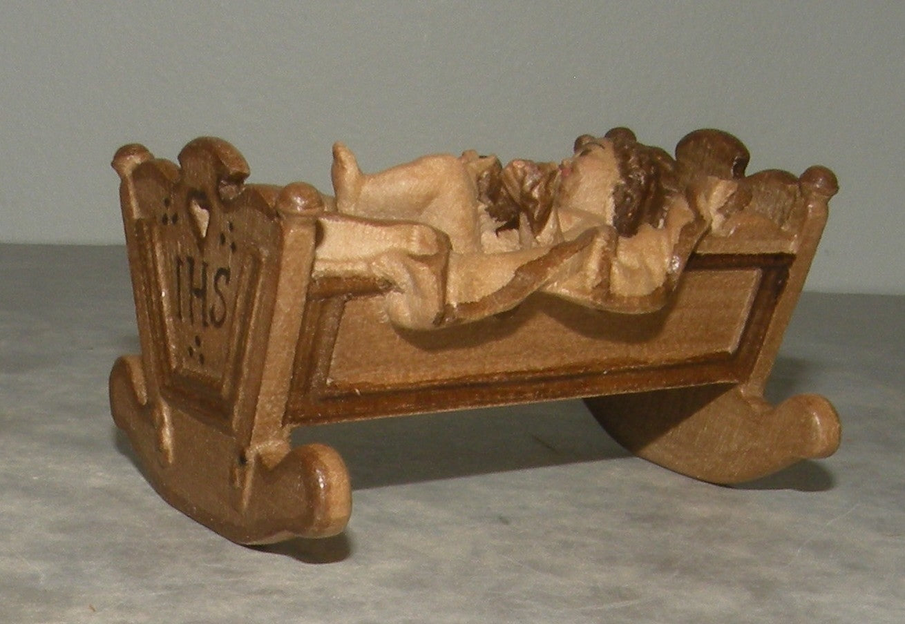 Jesus with craddle, Rustic ZF Finish