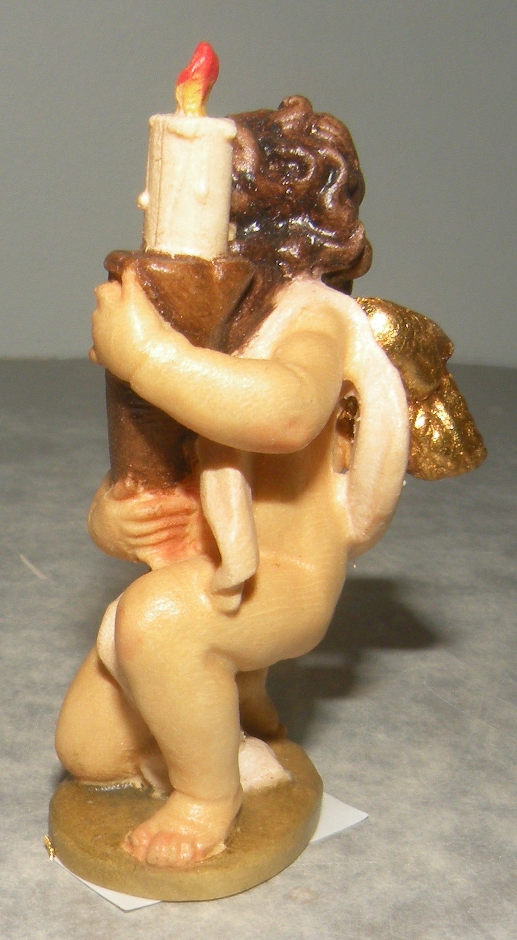 Angel ( left ) kneeling with candle-holder 10150-59 -  Rupert