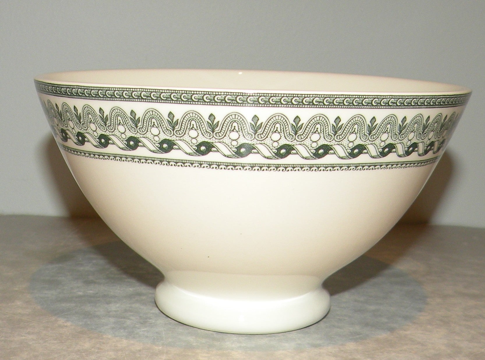Large Coffee Bowl , Vue d'Orient , Les Depareillees Vert